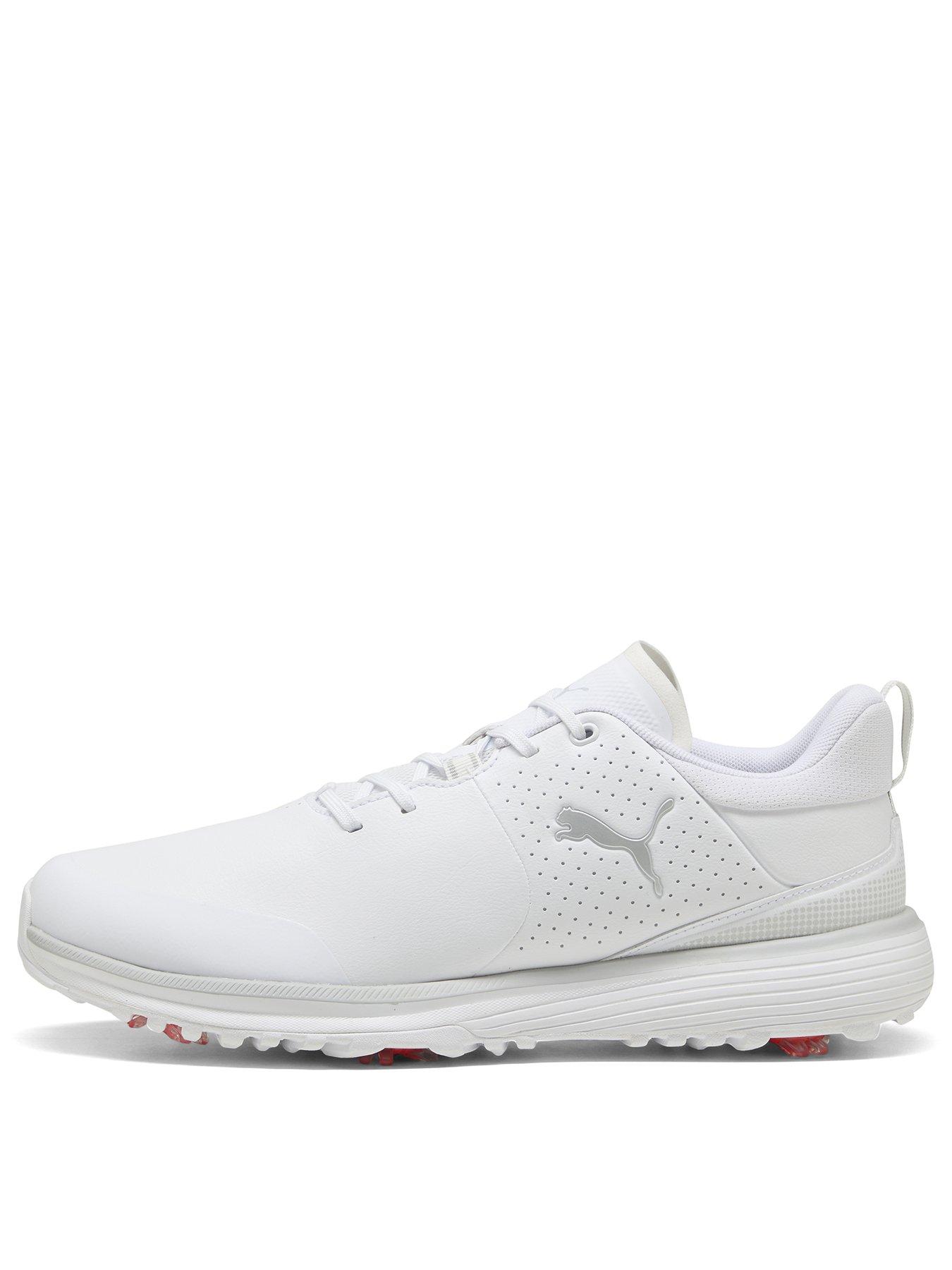 Puma Mens Golf Fusion Grip ST Trainers - White