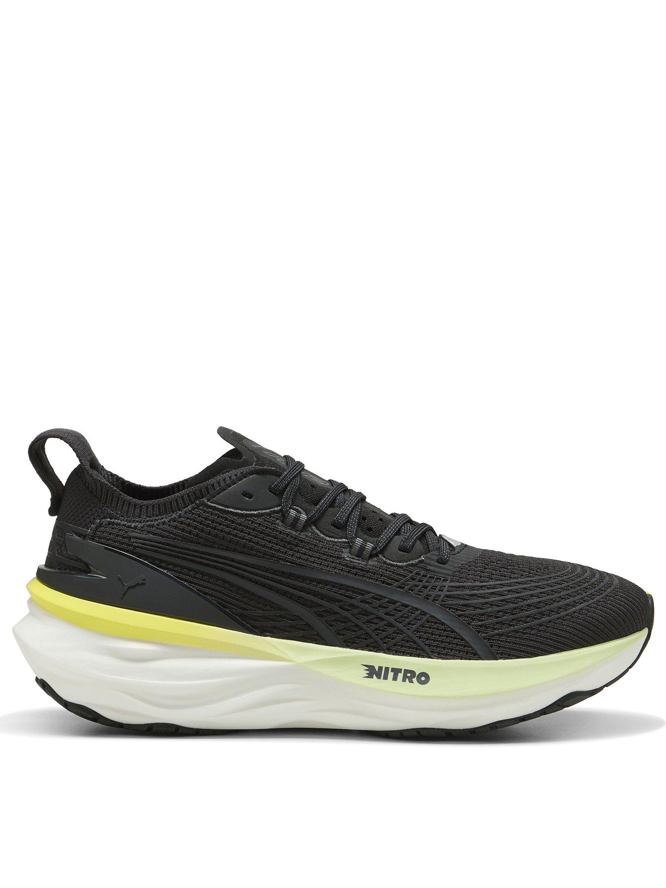 Puma Mens Running Foreverrun Nitro 2 Trainers, Black, Size 7.5, Men