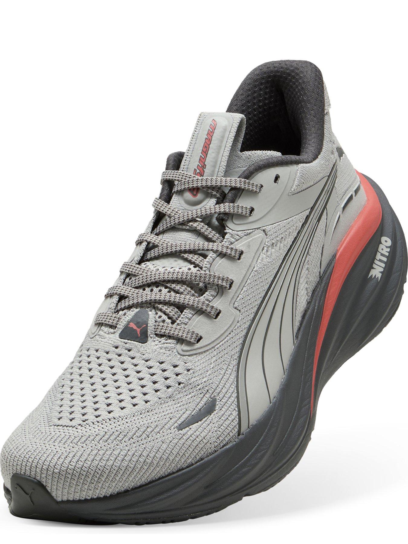 Image 3 of 5 of Puma Mens Running Magnify Nitro 3 Trainers - Grey