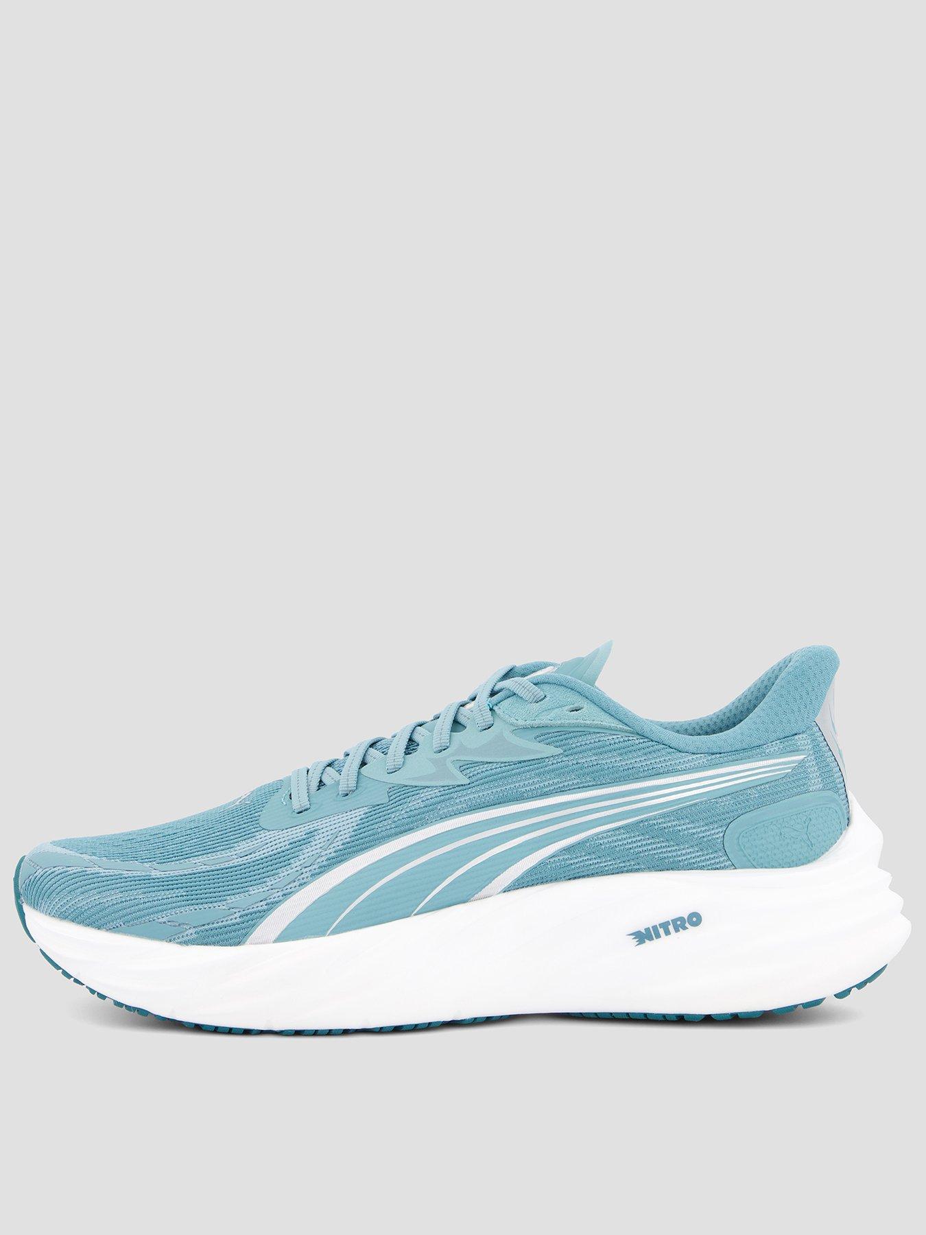 Puma Mens Running Velocity Nitro 4 Trainers, Blue, Size 7.5, Men