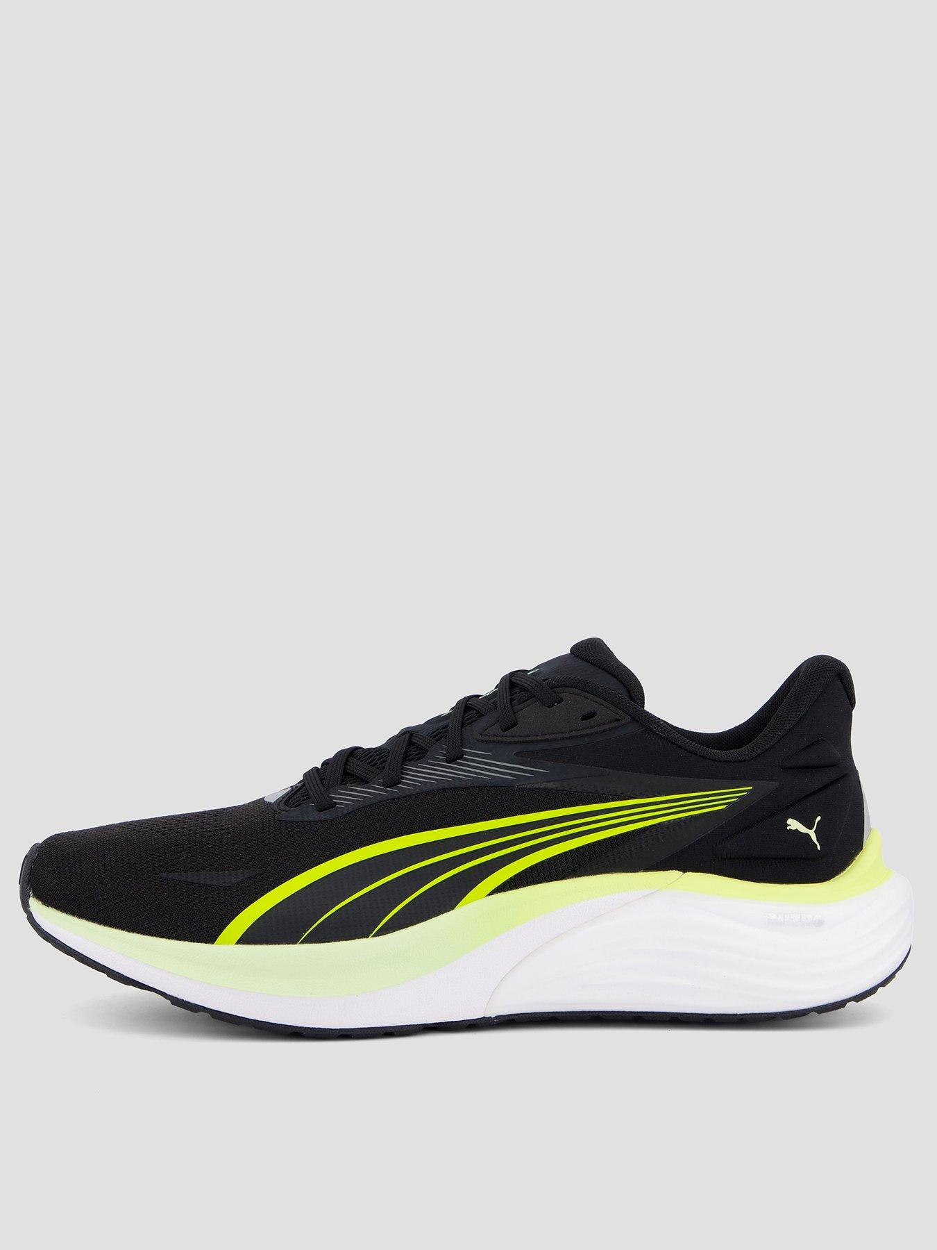 Puma: Mens Running Electrify Nitro 4 Trainers - Black
