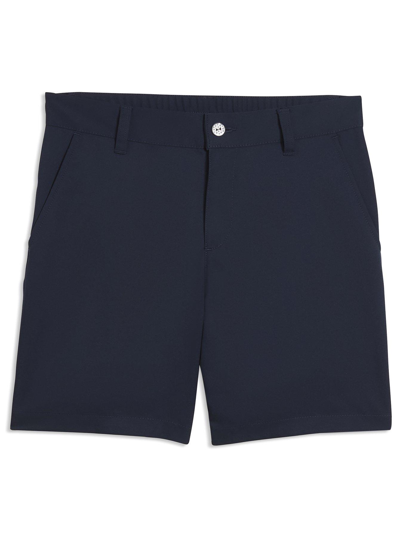 Puma Junior Boys Golf Short - Navy