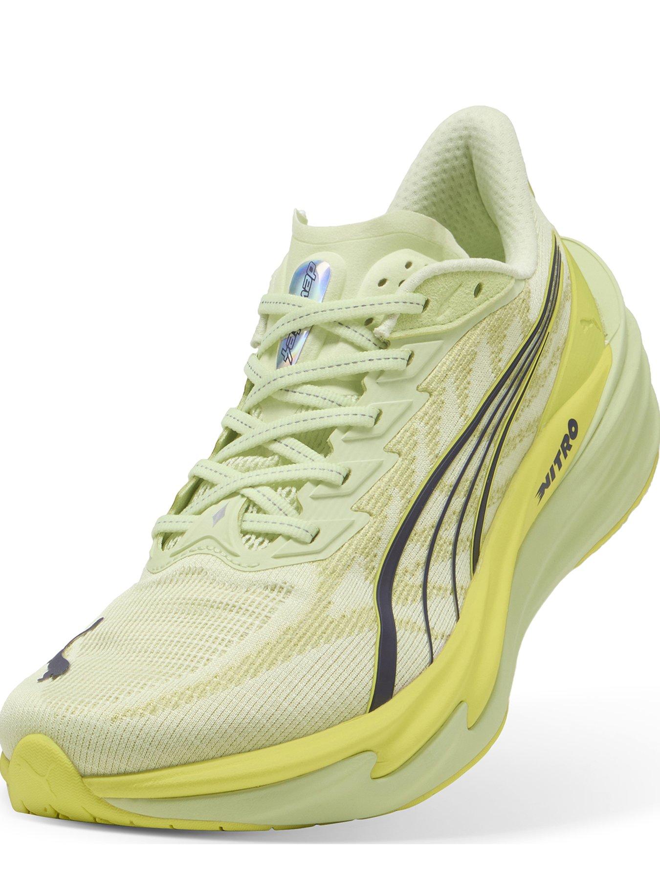 Image 5 of 6 of Puma Mens Running Deviate Nitro 4 Trainers - Yellow