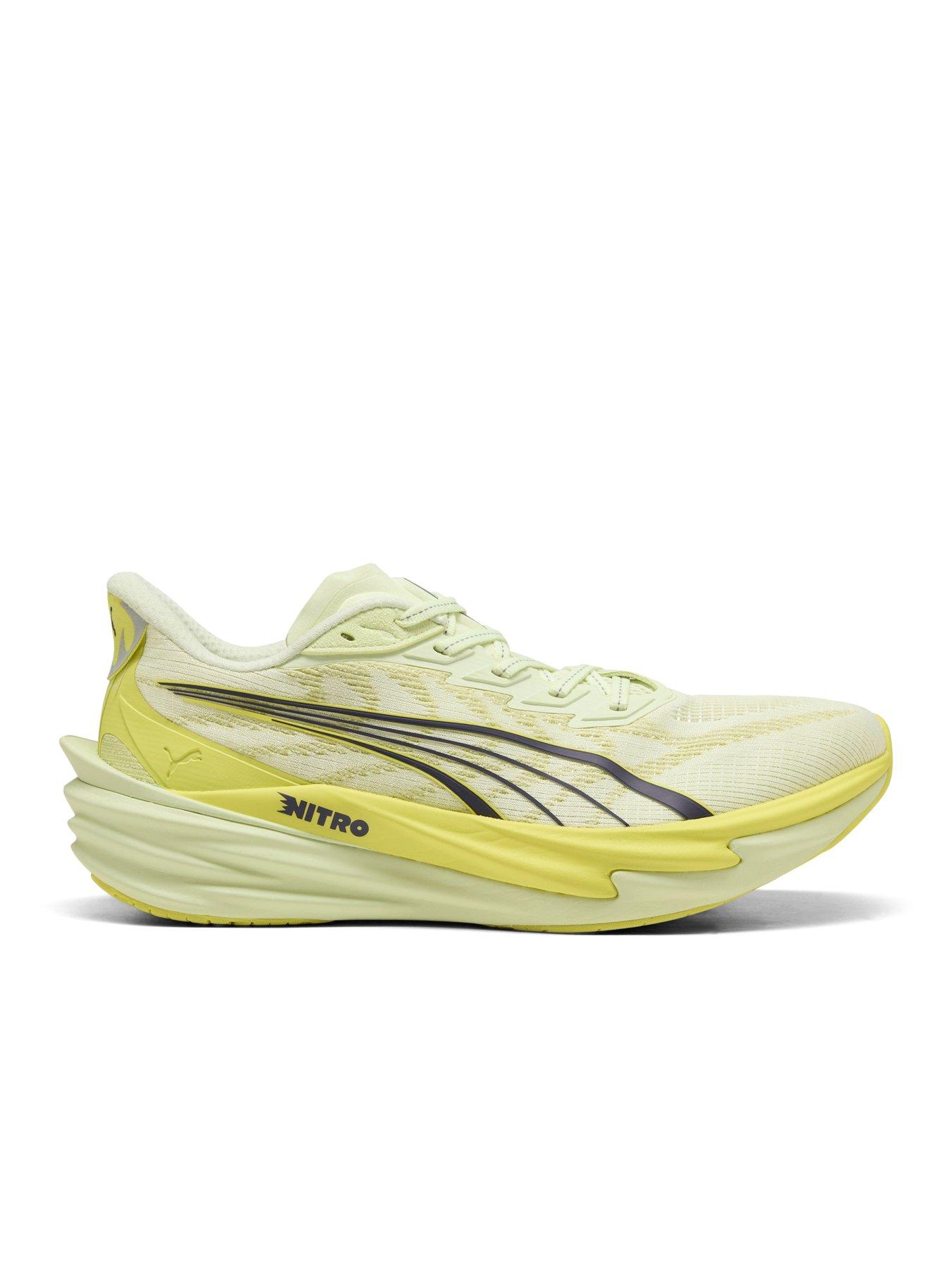 Image 6 of 6 of Puma Mens Running Deviate Nitro 4 Trainers - Yellow