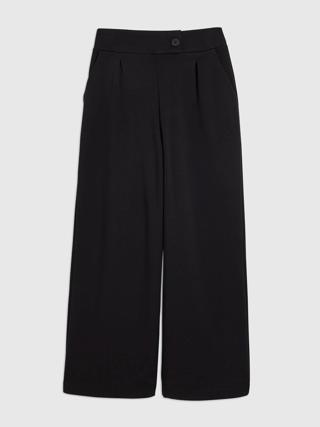 Image 5 of 6 of River Island Tailored Interlock Trouser - Black