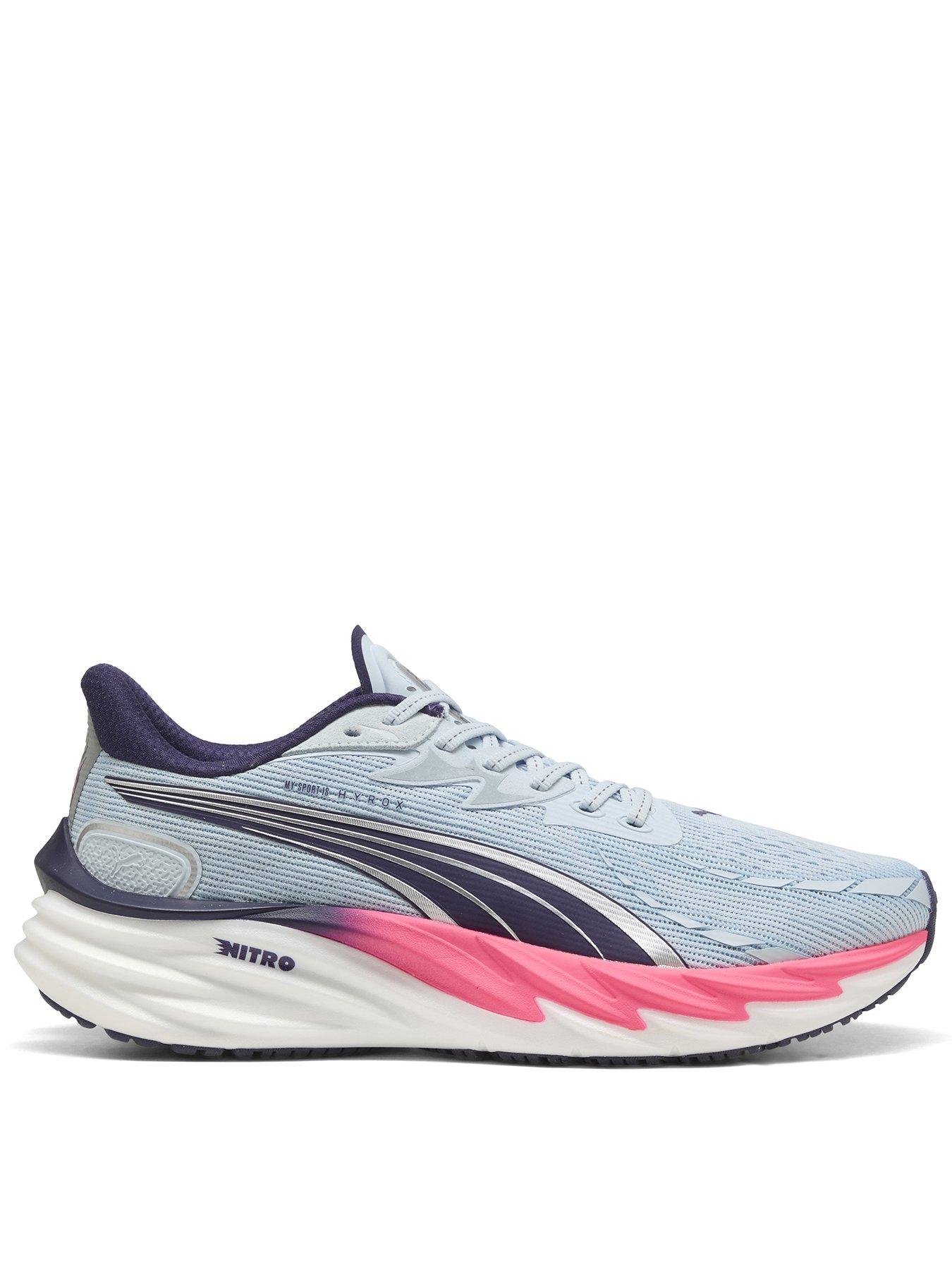 Puma Mens Running Velocity Nitro 4 X Hyrox Trainers - Purple