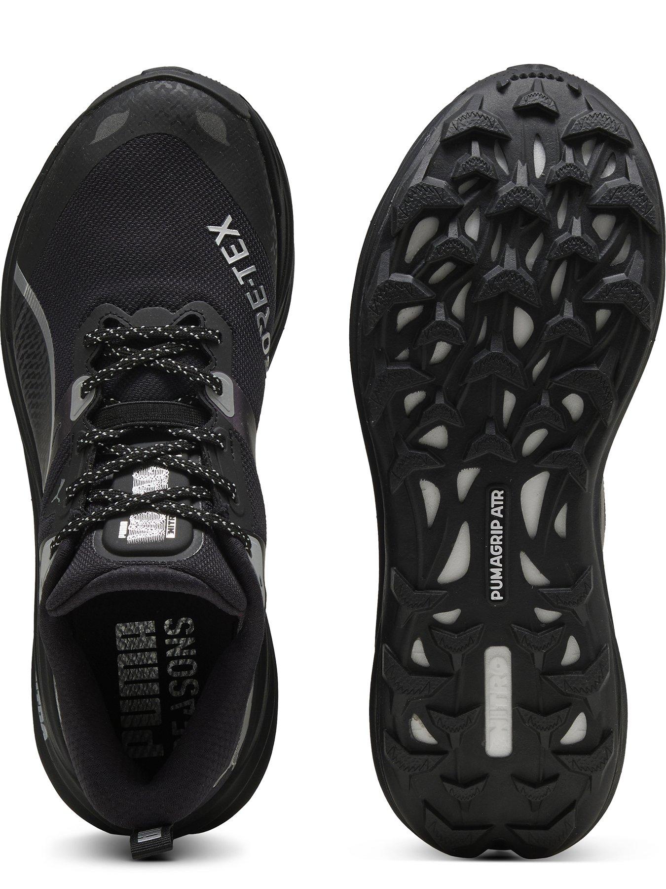 Image 3 of 6 of Puma Mens Running Voyage Nitro 4 Goretex Trainers - Black
