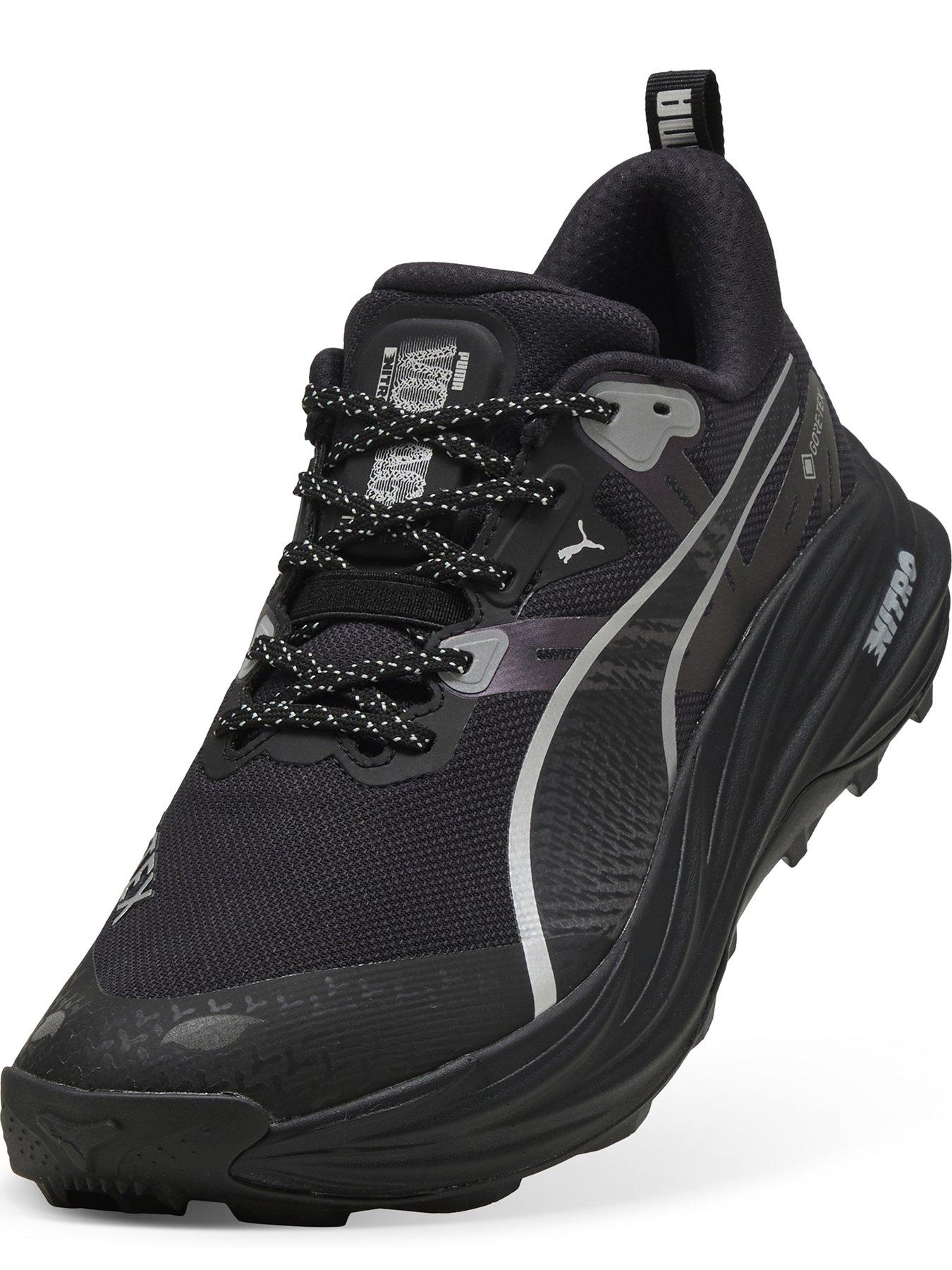 Image 4 of 6 of Puma Mens Running Voyage Nitro 4 Goretex Trainers - Black