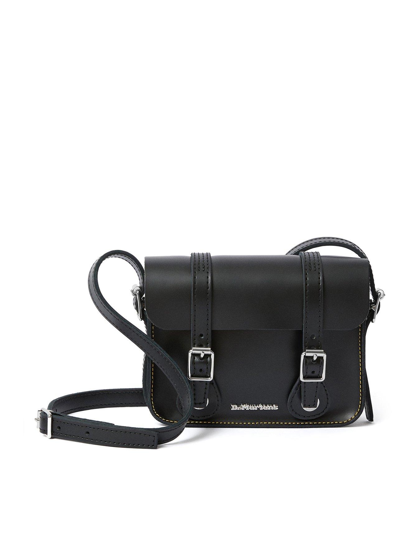 Dr Martens 7" Satchel Bag Kiev Smooth - Black