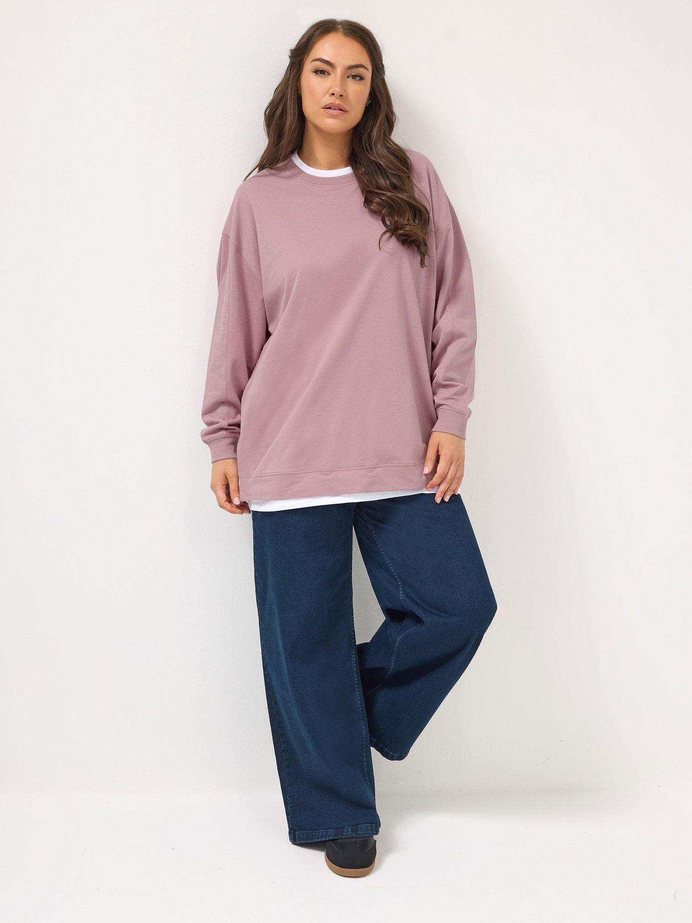 Image 3 of 4 of Yours Curve 2 In 1 Jumper - Pink