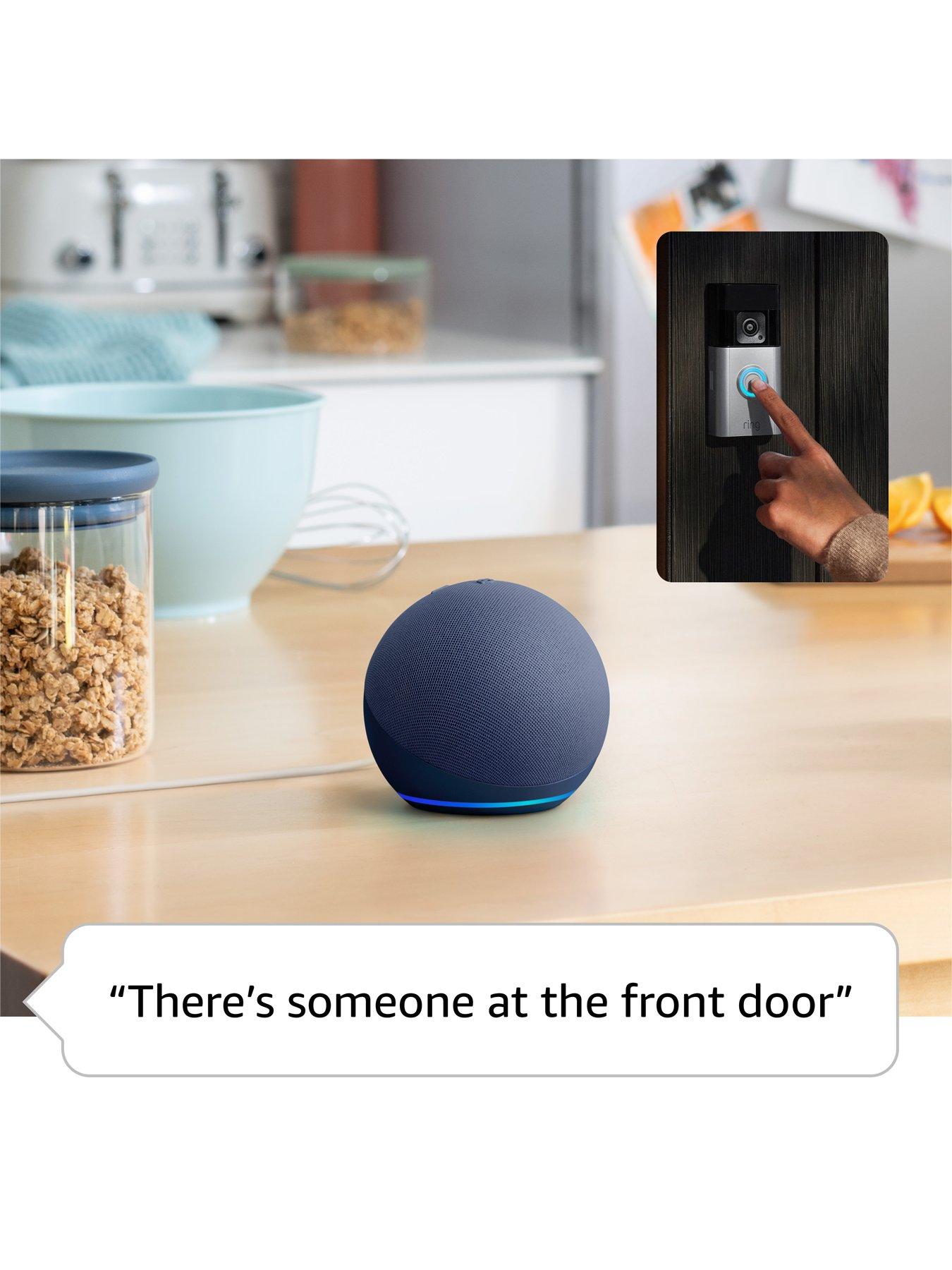 Image 2 of 6 of RING 3rd Gen Doorbell and Echo Dot