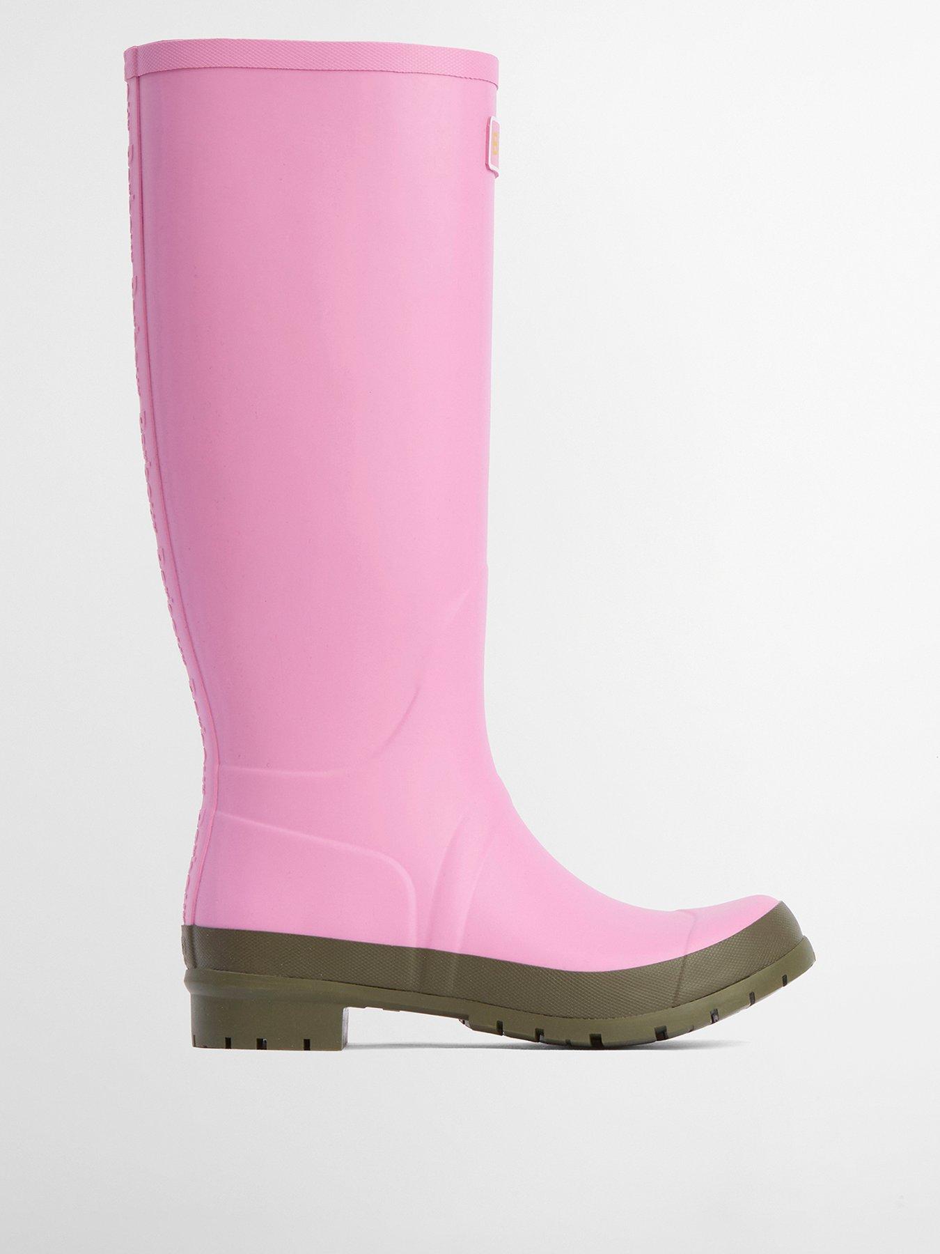 Barbour: Abbey Tall Welly - Pink
