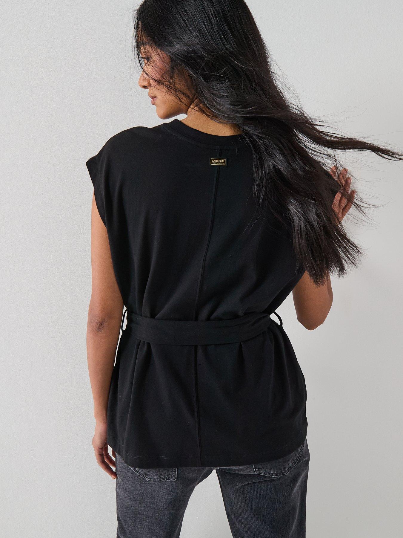 Image 2 of 6 of Barbour International Alexis Top - Black