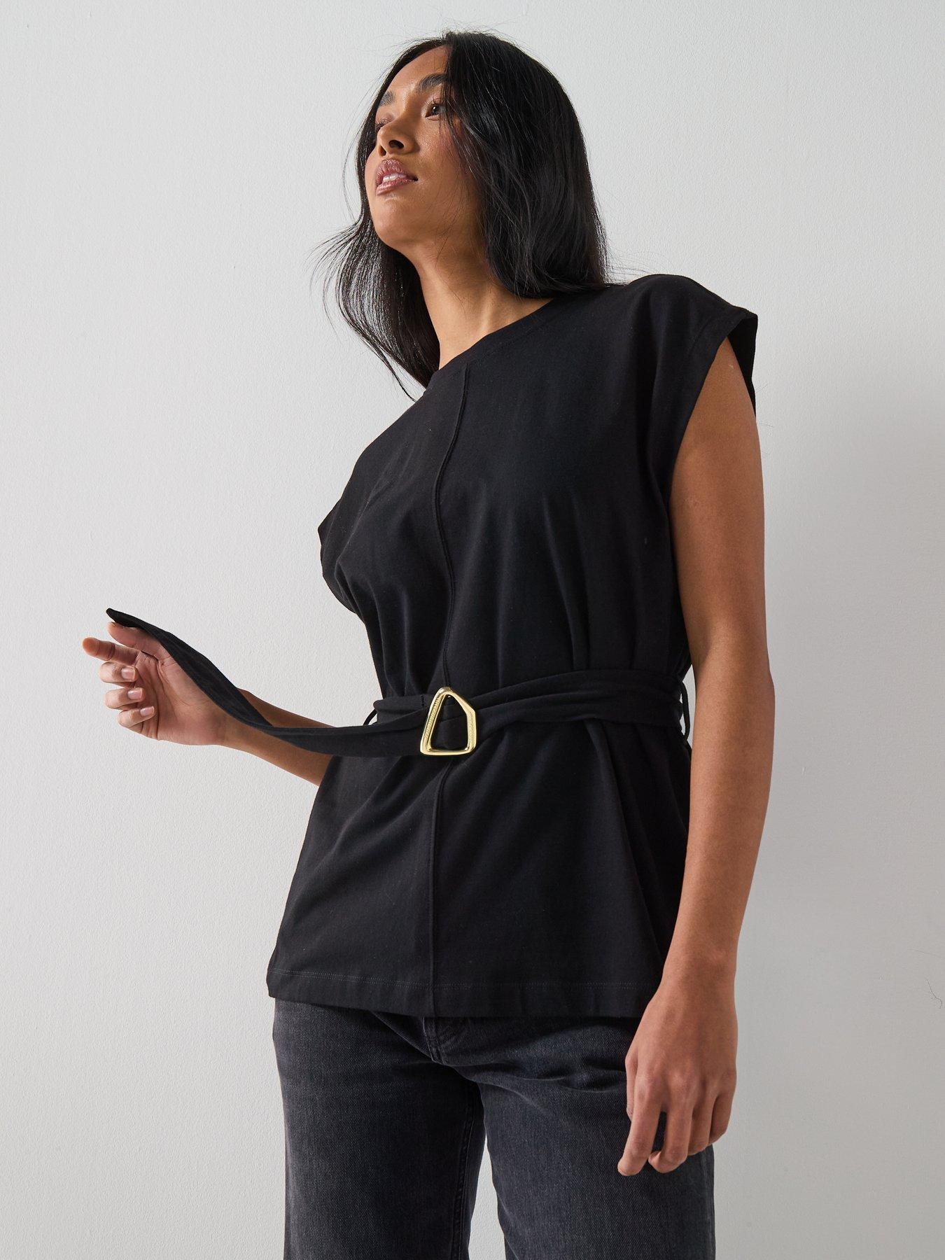 Image 6 of 6 of Barbour International Alexis Top - Black