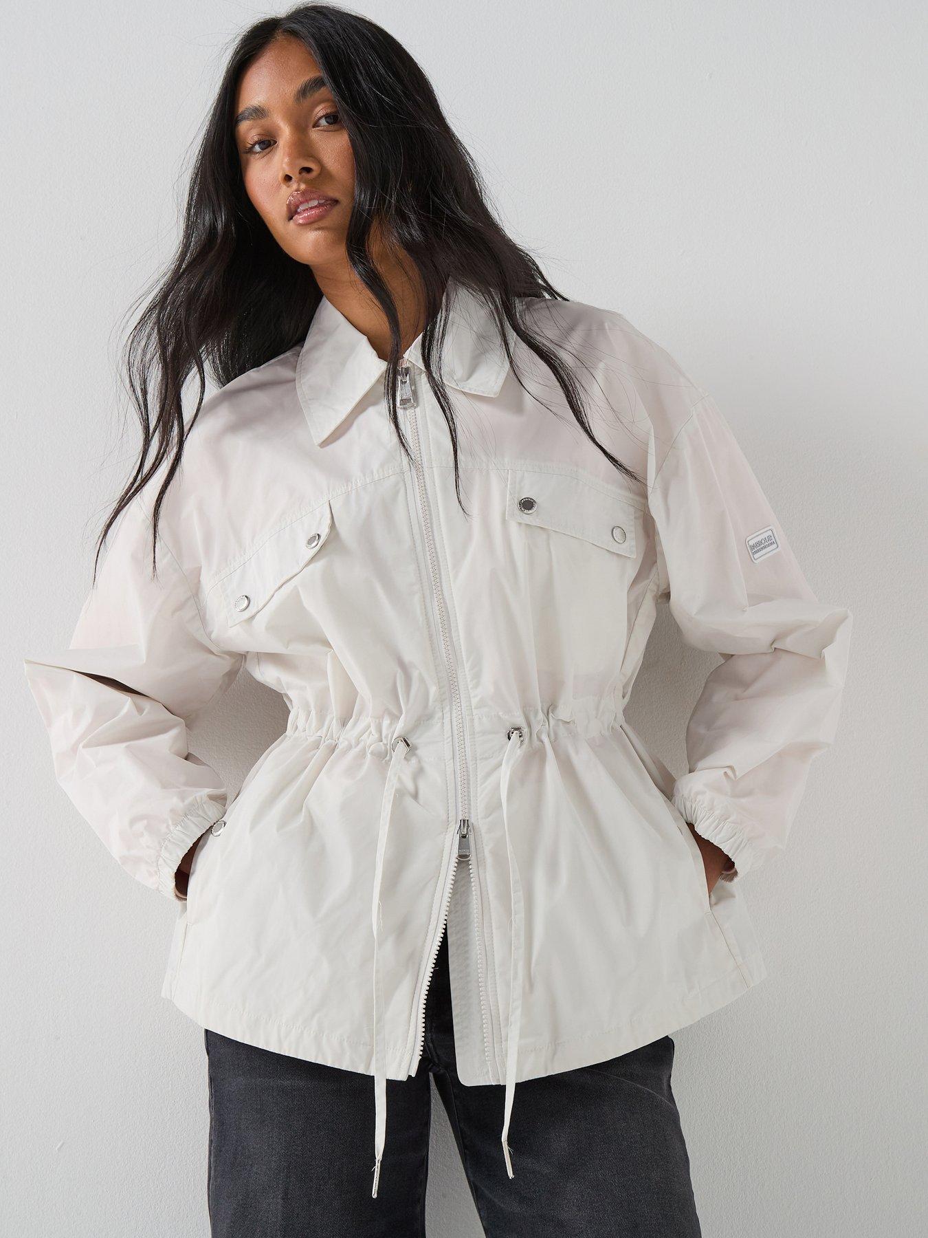 Barbour International Womens Octavia Showerproof Jacket - Grey