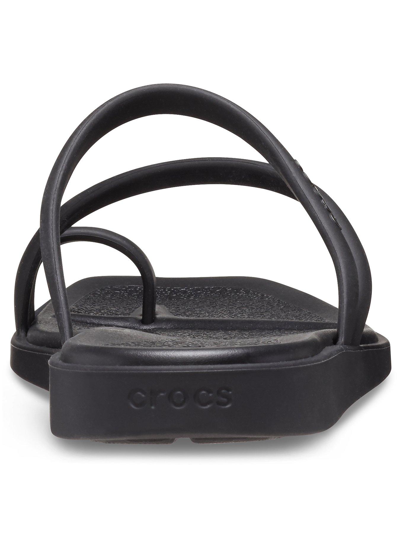 Image 3 of 6 of Crocs Miami Toe Loop Sandal - Black