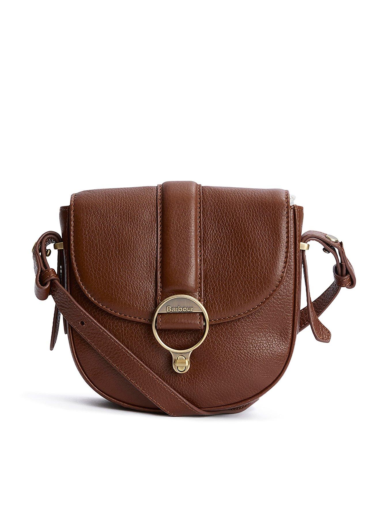 Barbour Elm Leather Crossbody Bag - Brown