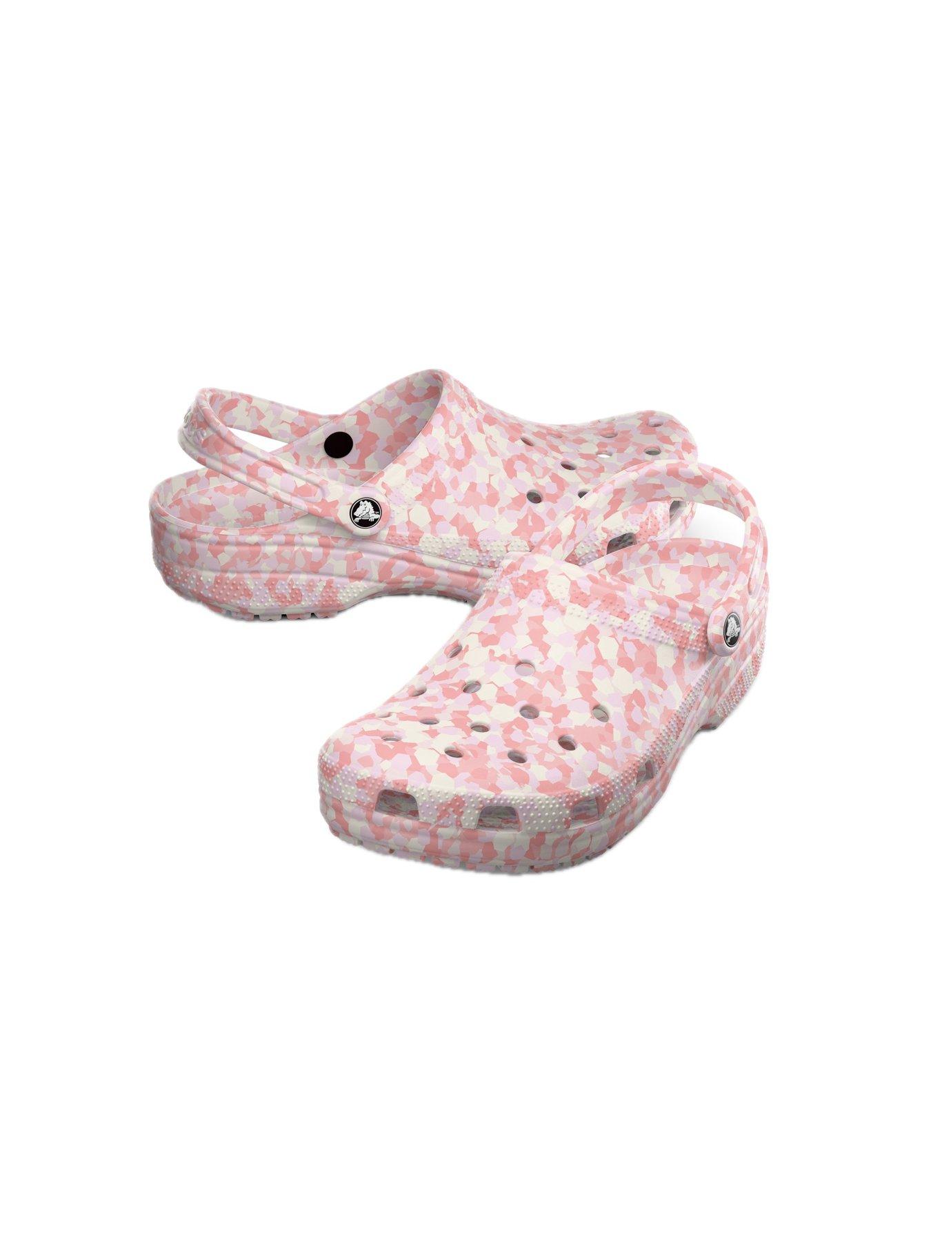 Image 6 of 6 of Crocs Classic Confetti Clog - Pink Milk