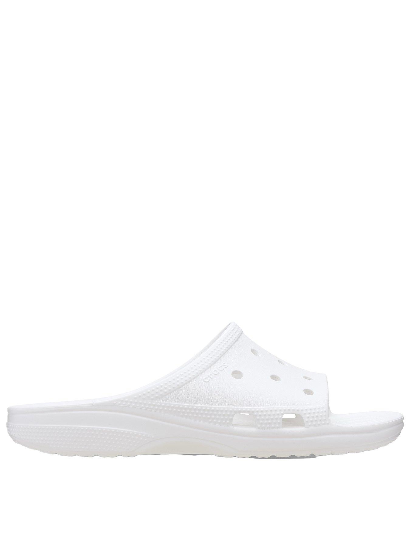 Image 1 of 6 of Crocs Classic Slide - White