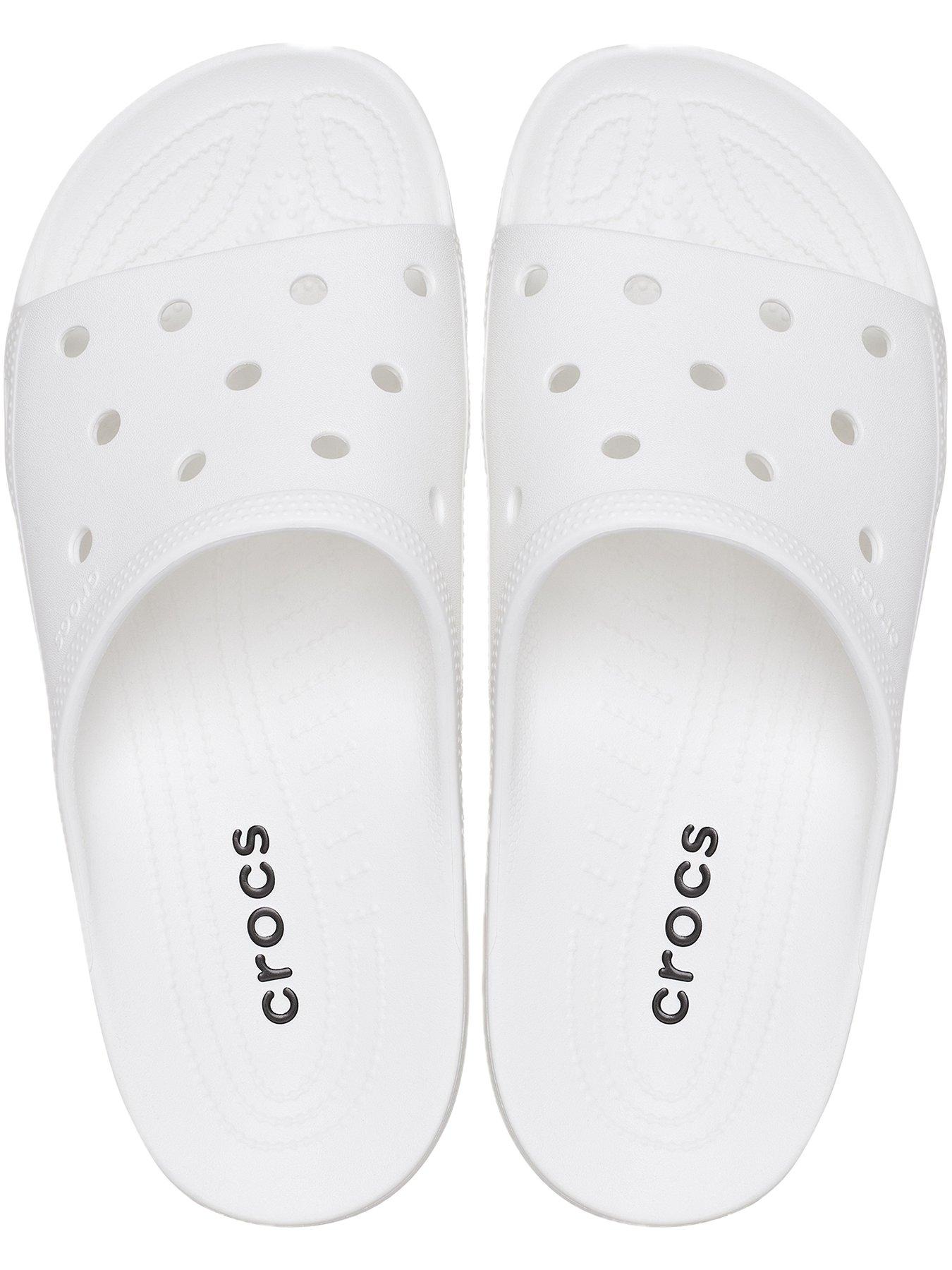 Image 4 of 6 of Crocs Classic Slide - White