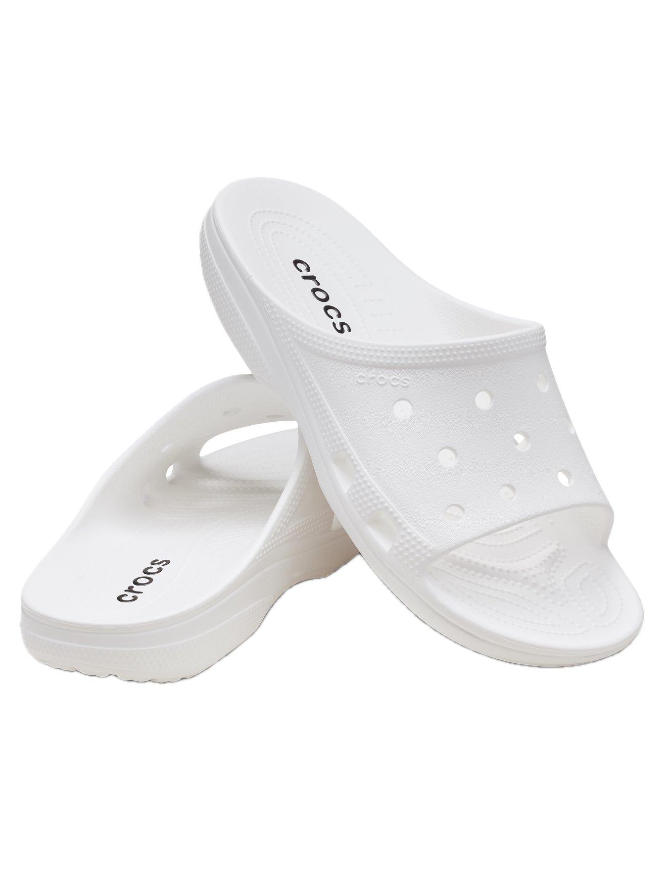 Image 6 of 6 of Crocs Classic Slide - White