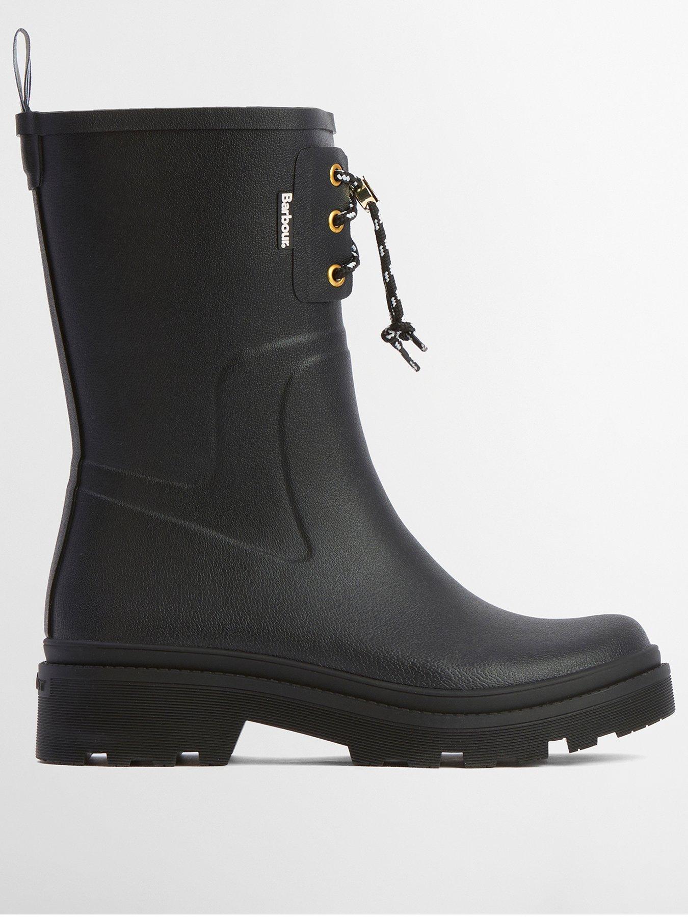 Barbour Devlin Mid Welly - Black