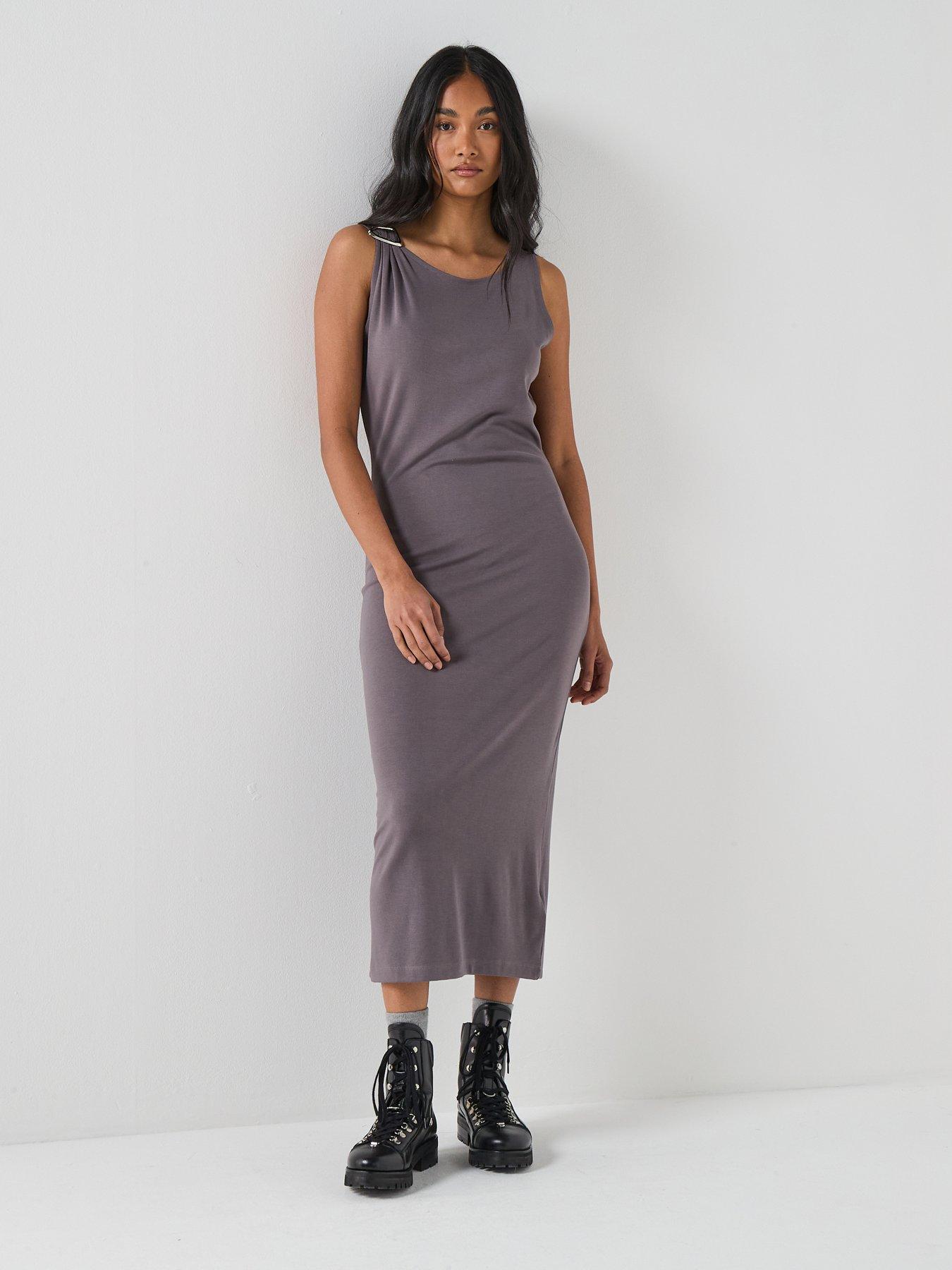 Barbour International BIntl Gigi Midi Dress - Grey