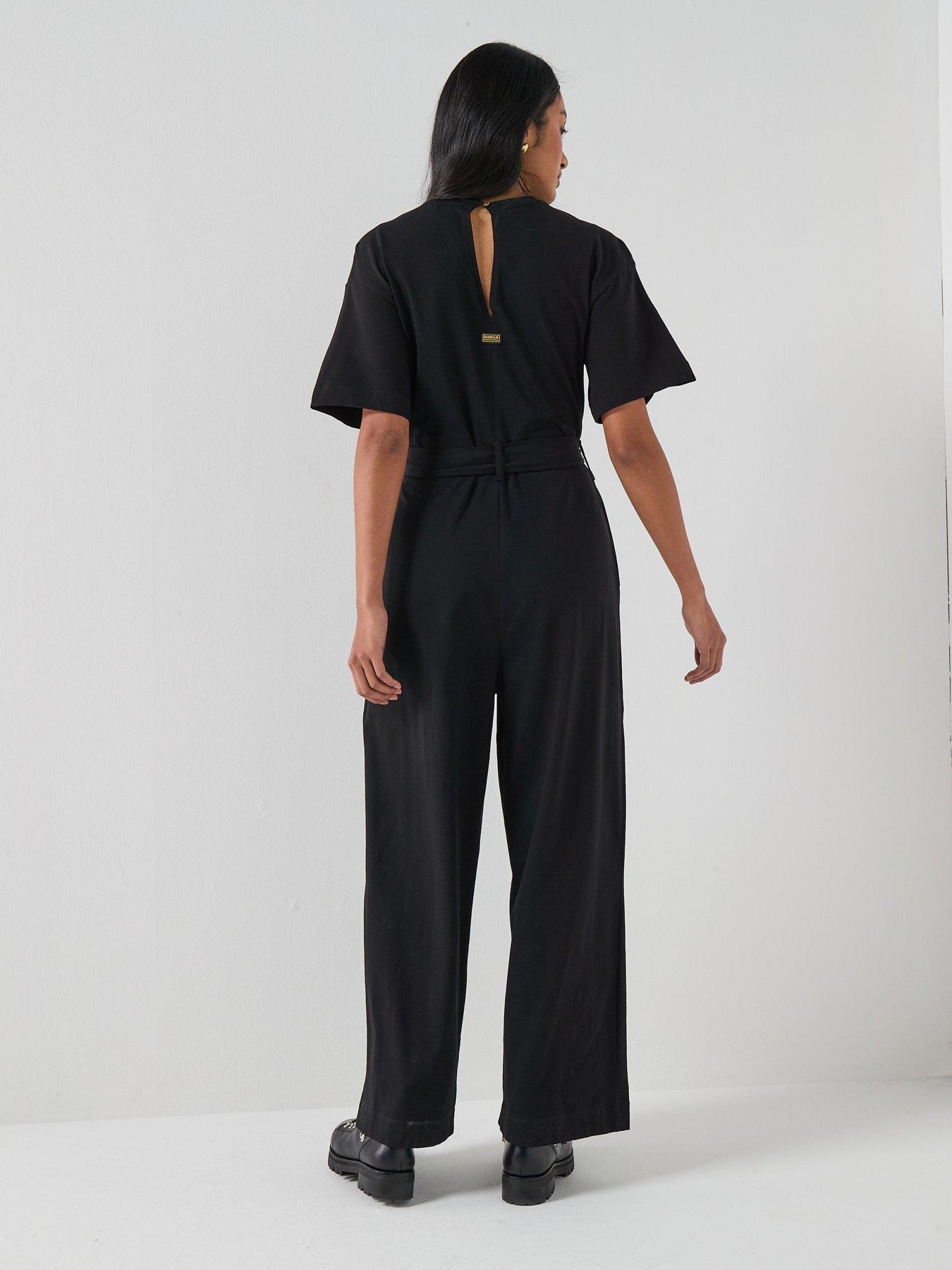 Image 2 of 6 of Barbour International BIntl Alexis Jumpsuit - Black