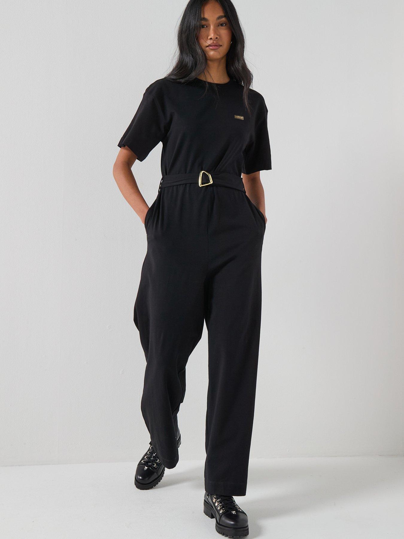 Image 3 of 6 of Barbour International BIntl Alexis Jumpsuit - Black