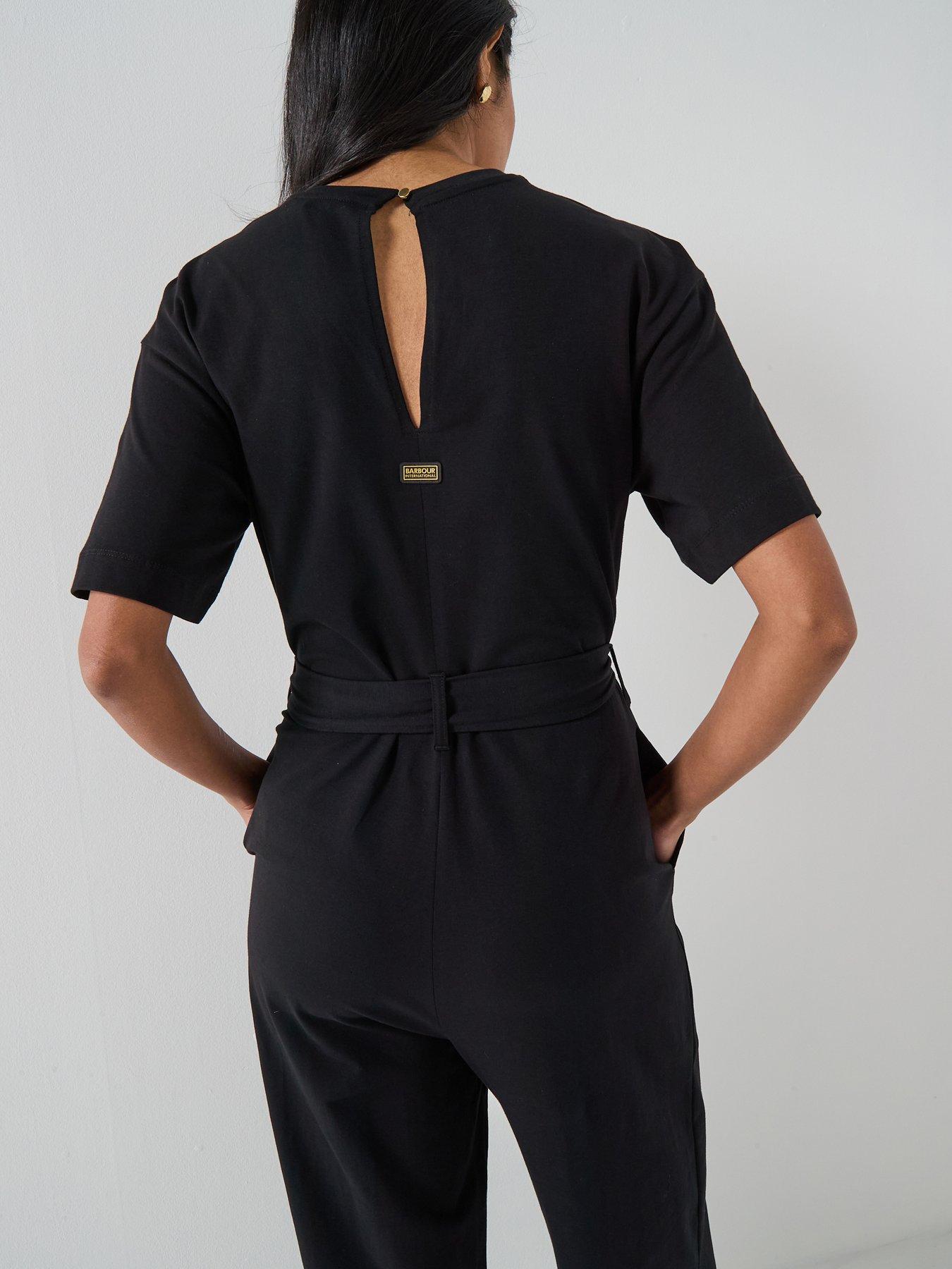 Image 6 of 6 of Barbour International BIntl Alexis Jumpsuit - Black