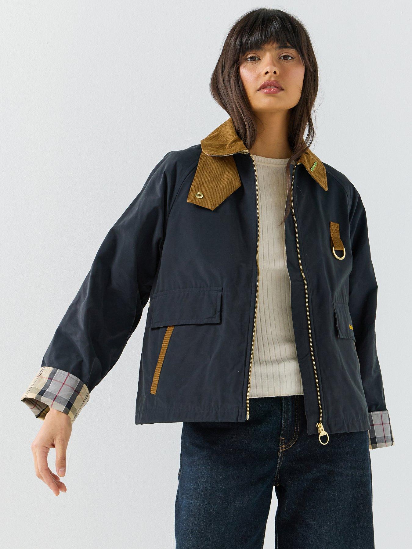 Barbour Icons Spey Showerproof Jacket - Navy