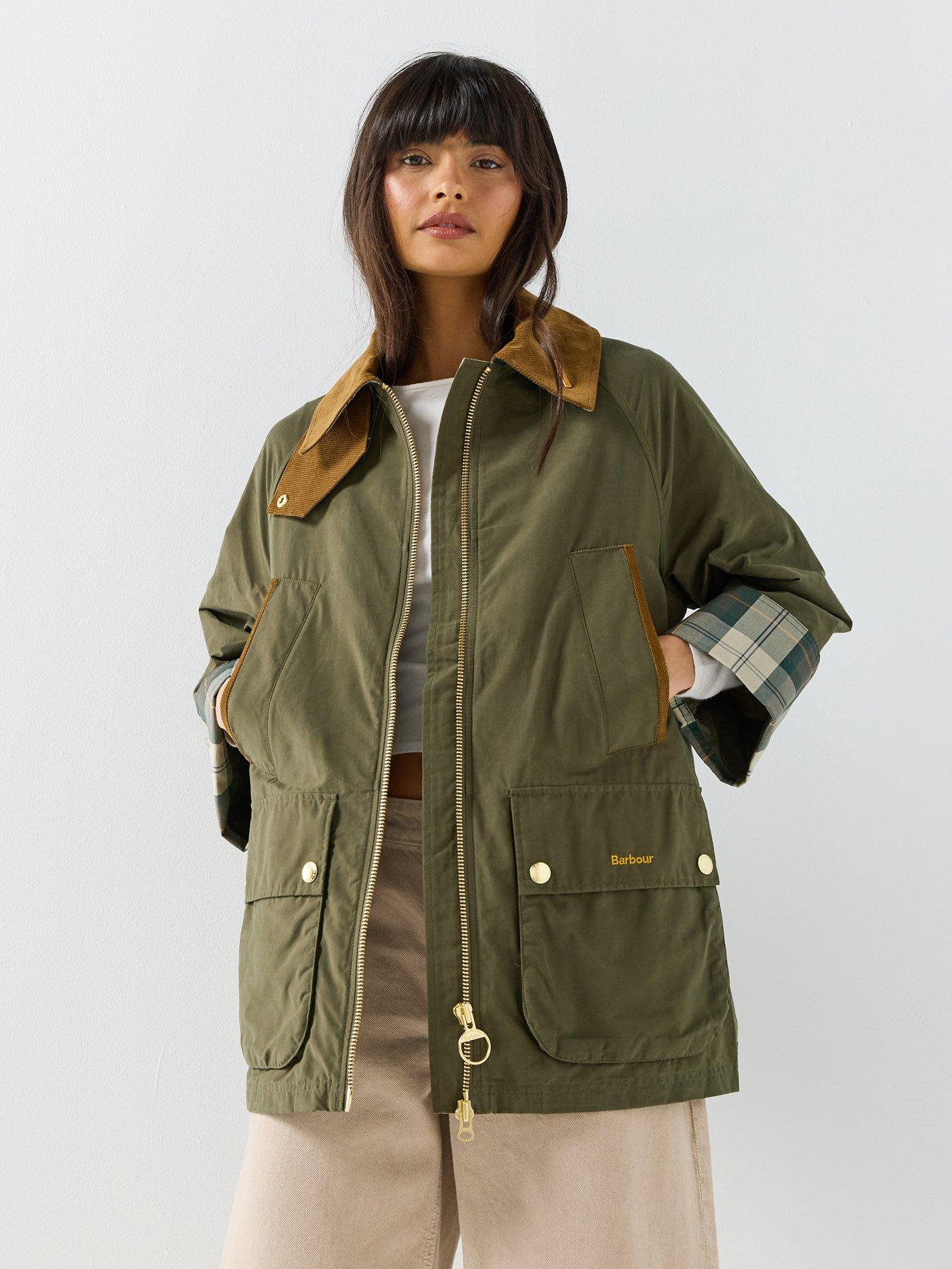Image 1 of 6 of Barbour Icons Bedale Showerproof Jacket - Green