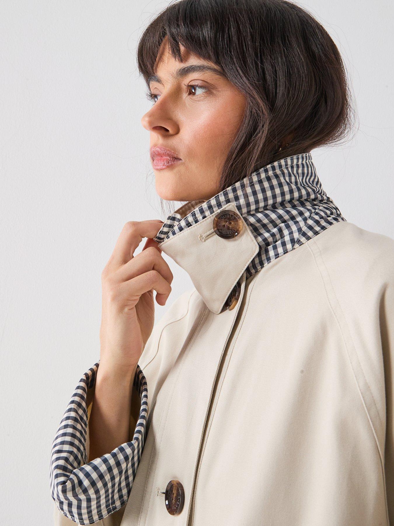 Image 4 of 7 of Barbour Gabby Car Casual Coat - Grey