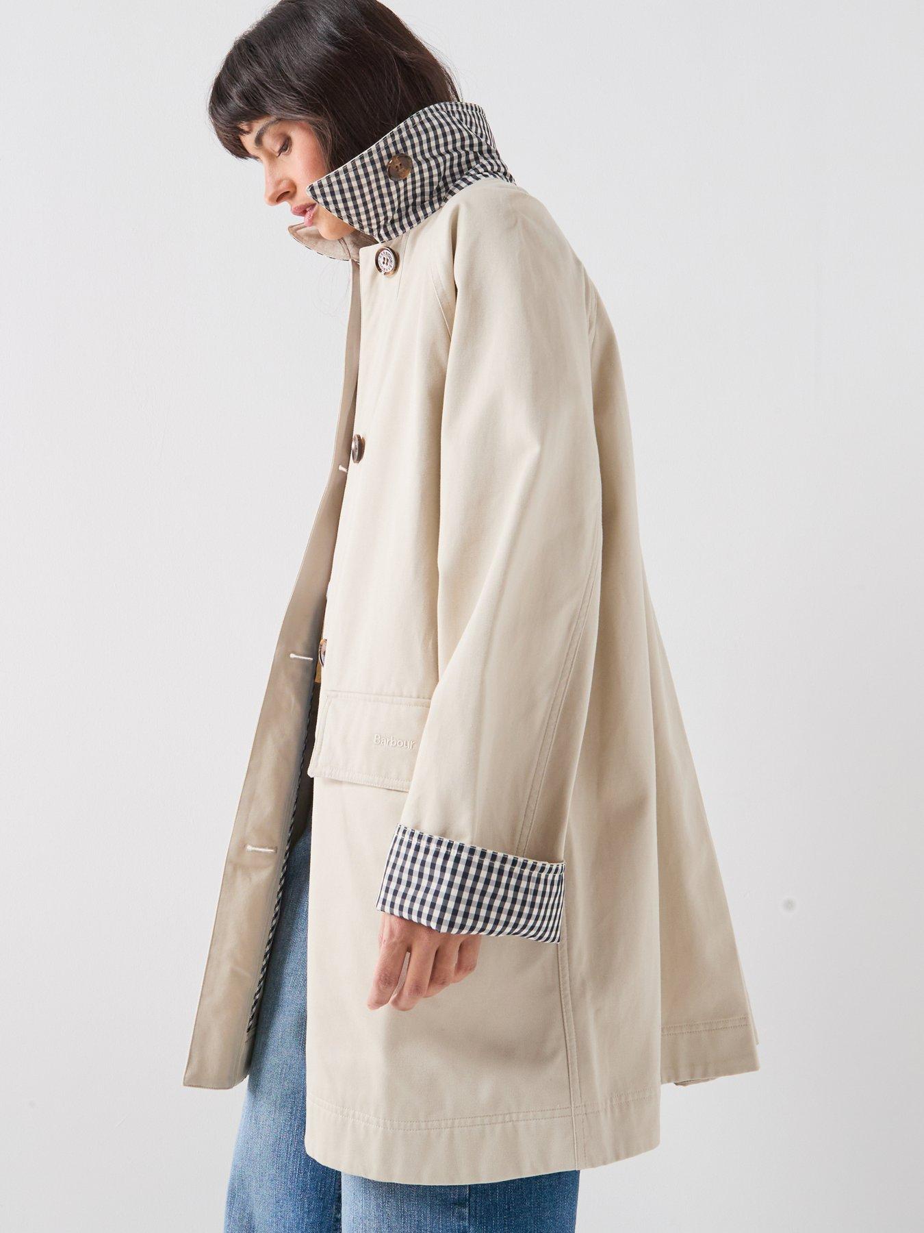 Image 5 of 7 of Barbour Gabby Car Casual Coat - Grey