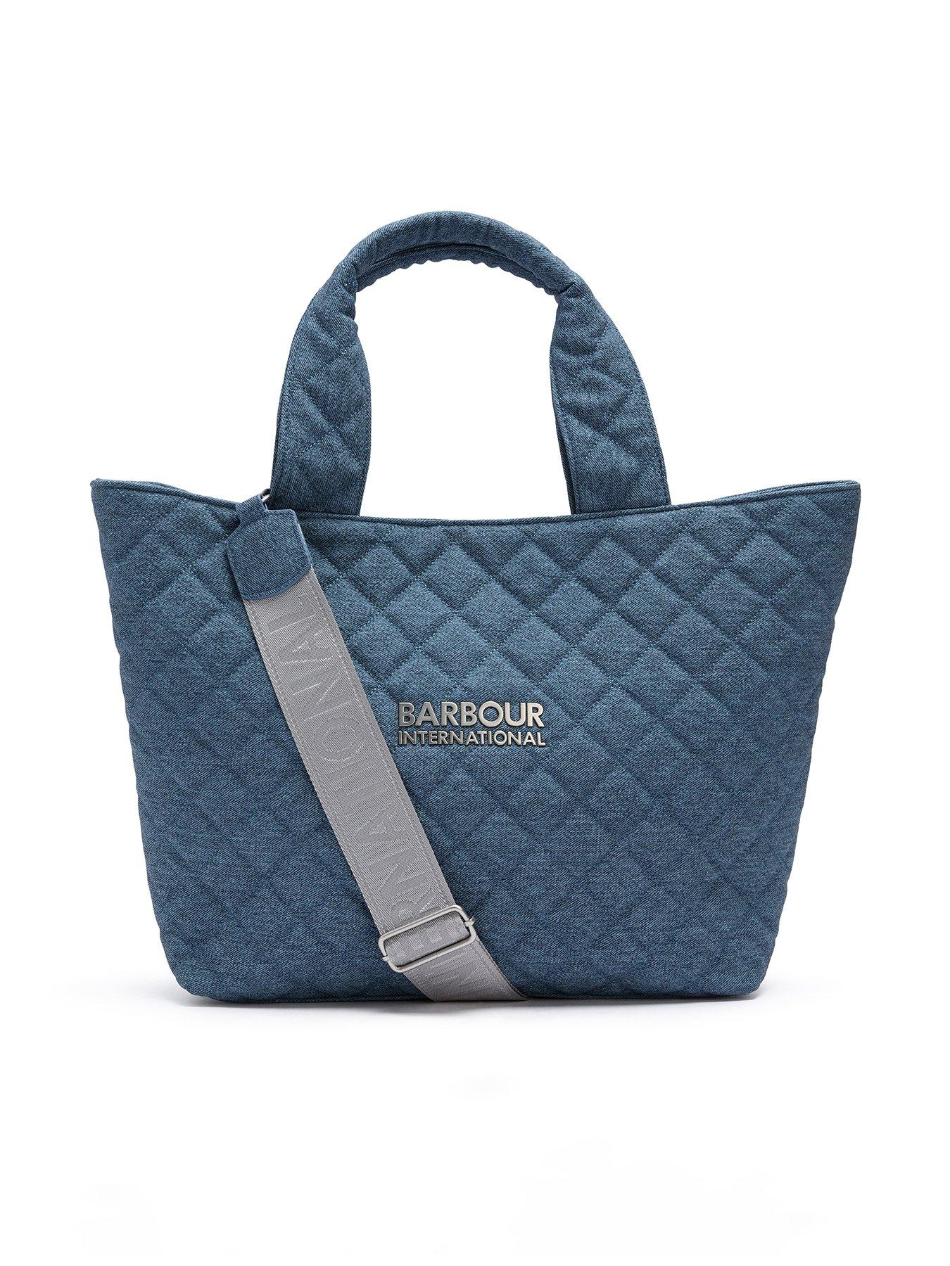 Barbour International Denim Battersea Tote Bag - Blue