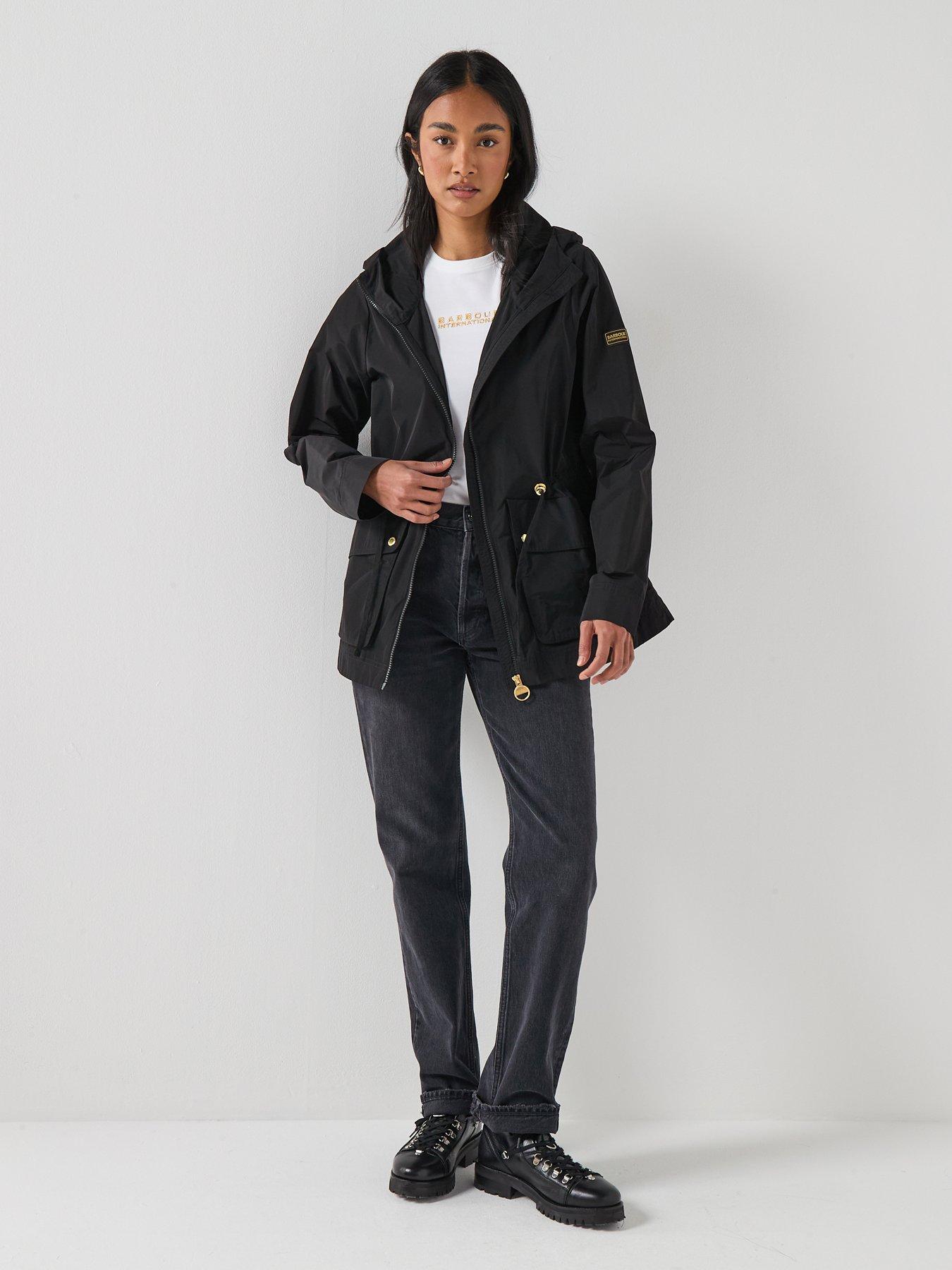 Image 3 of 6 of Barbour International B.intl Piper Showerproof Jacket - Black