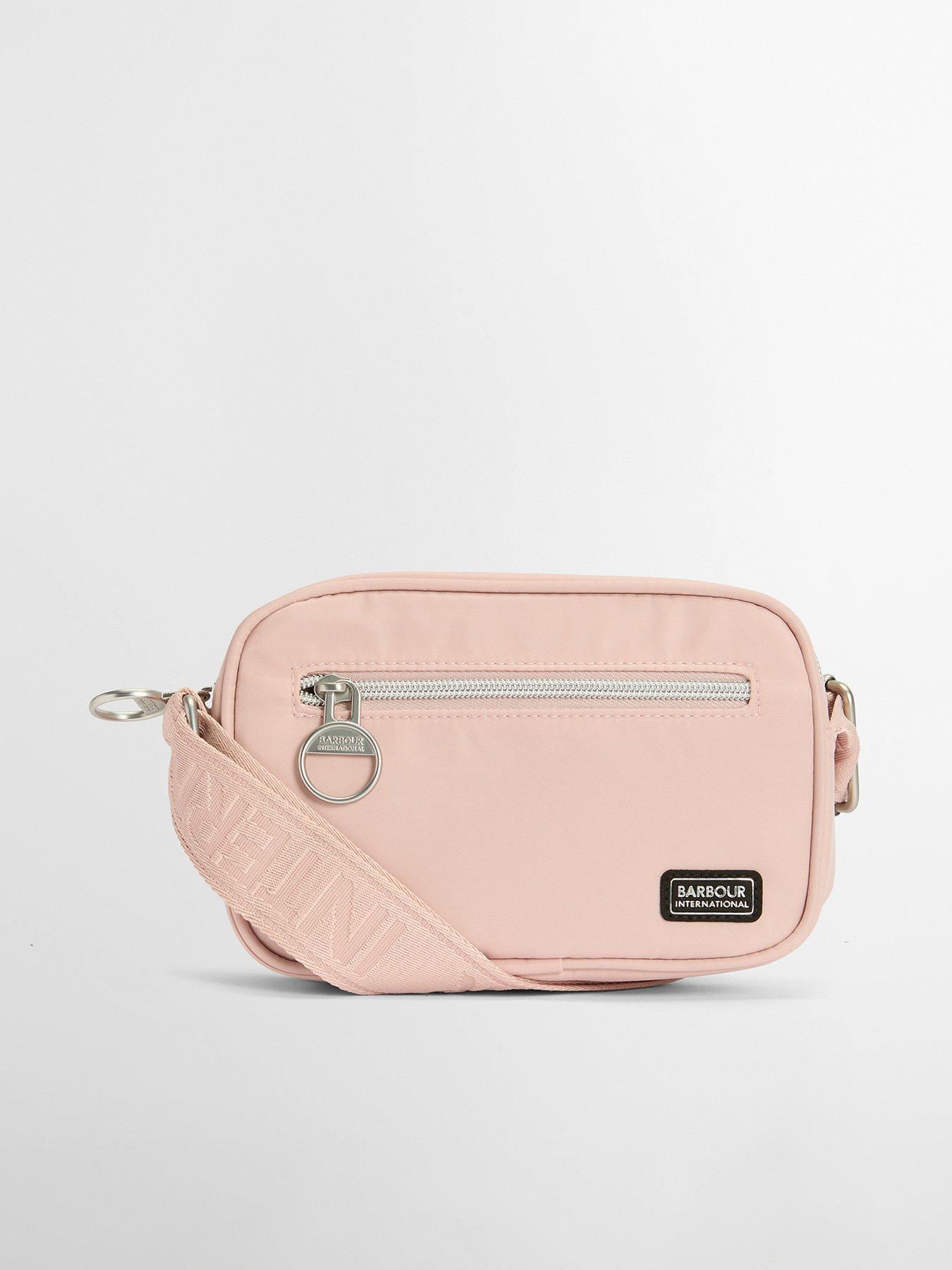 Barbour International: Qualify Micro Crossbody Bag - Pink