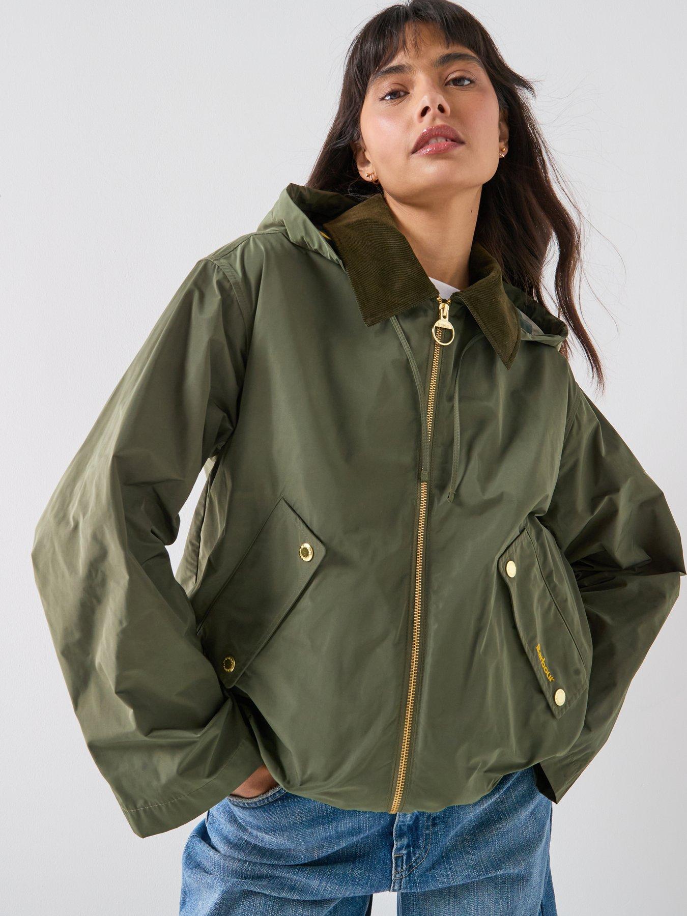Image 6 of 6 of Barbour Weaver Showerproof Jacket - Green