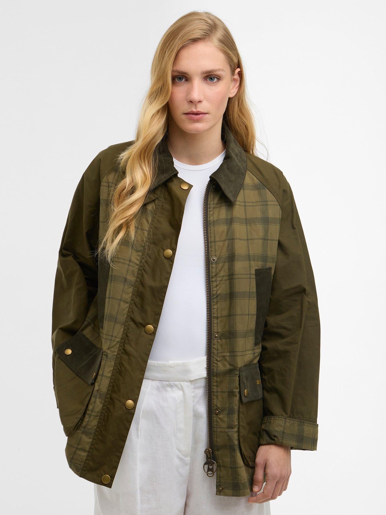 Barbour Modern Tartan Beadnell Casual Jacket - Green