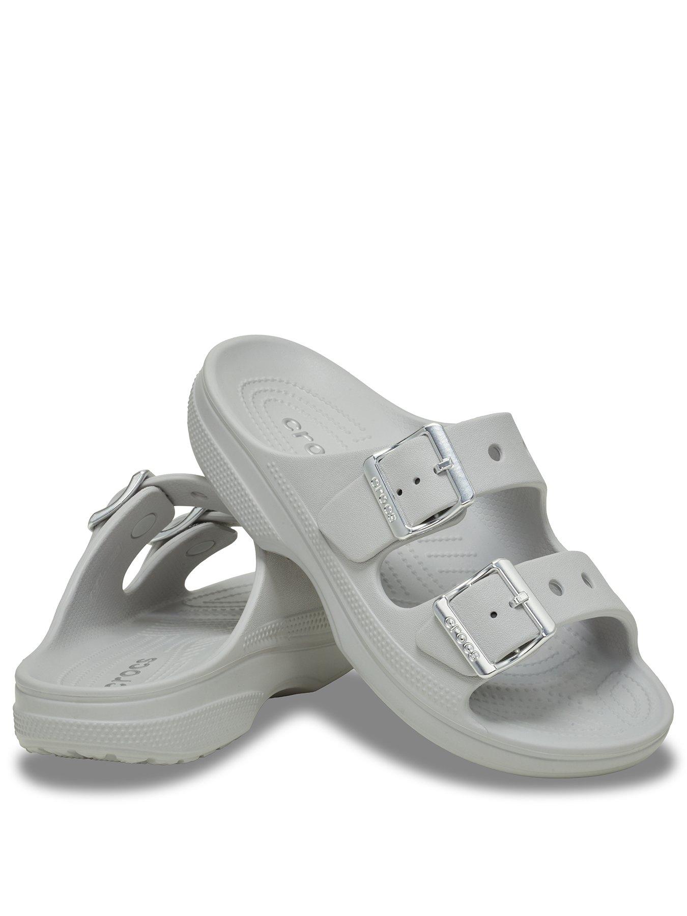 Image 2 of 6 of Crocs Classic Metallic Buckle Sandal - Atmosphere