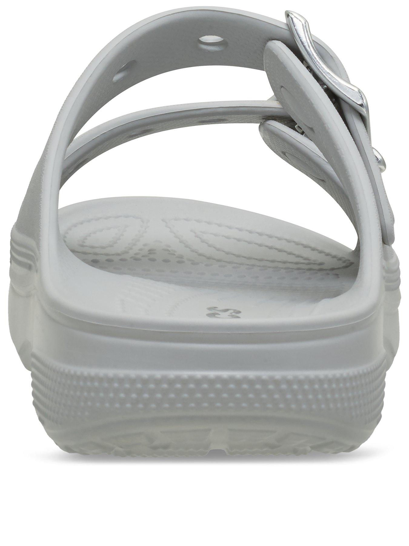 Image 3 of 6 of Crocs Classic Metallic Buckle Sandal - Atmosphere