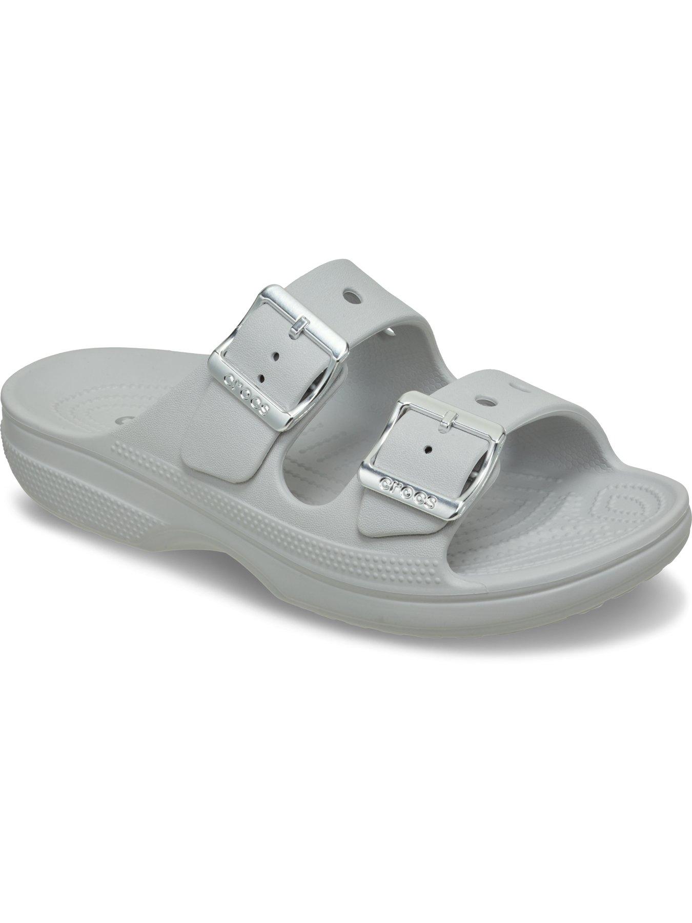 Image 6 of 6 of Crocs Classic Metallic Buckle Sandal - Atmosphere