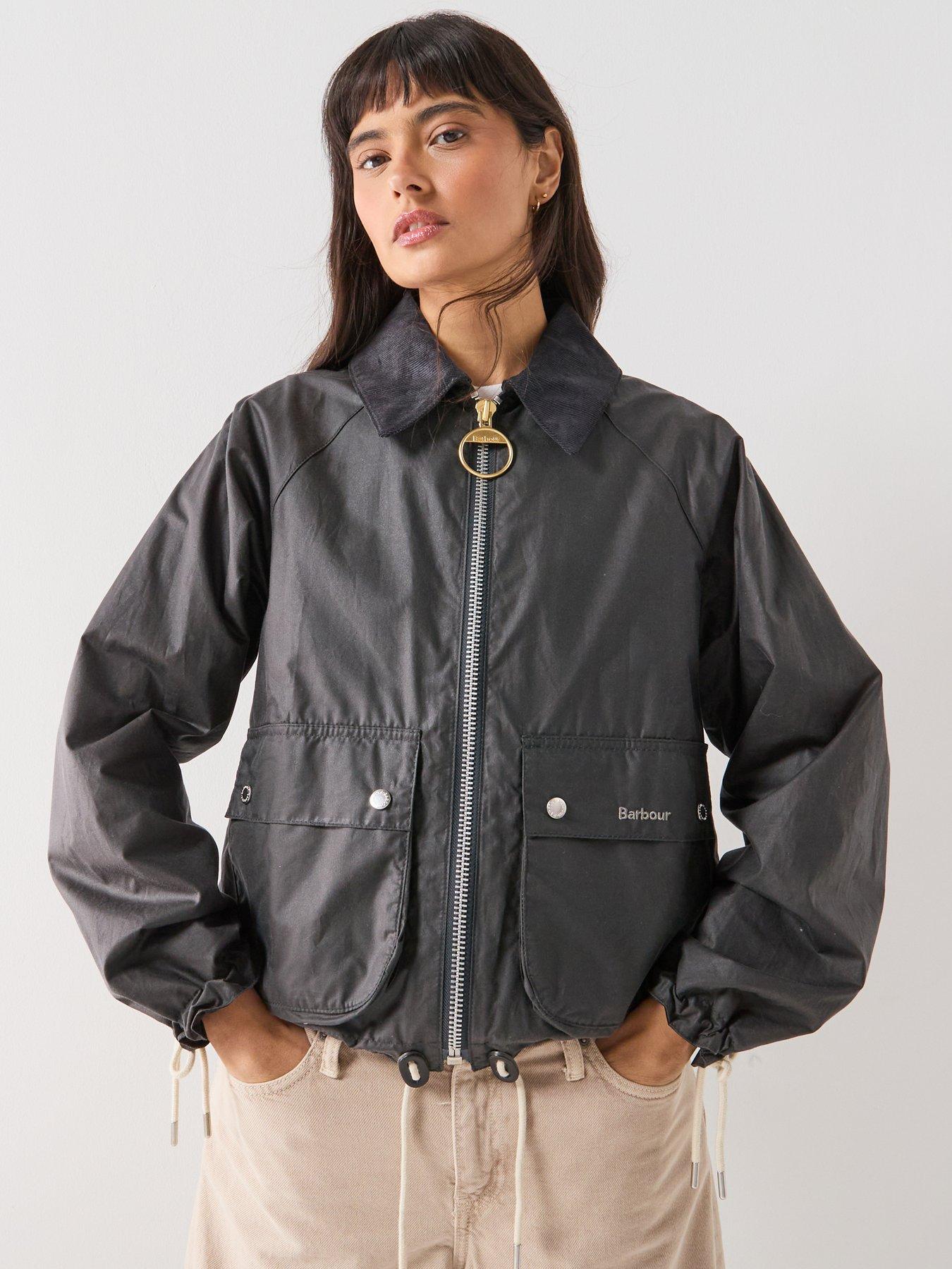 Image 1 of 6 of Barbour Marron Wax Jacket - Grey