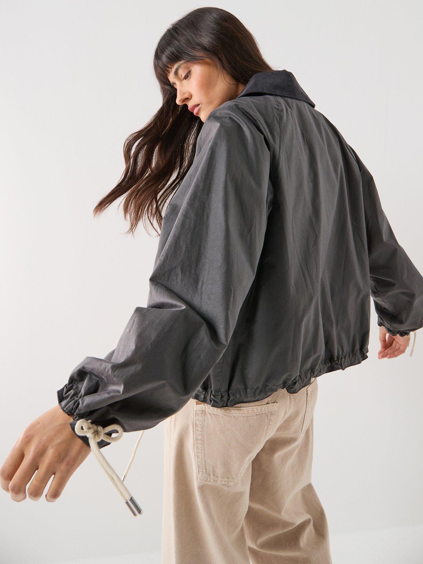Image 2 of 6 of Barbour Marron Wax Jacket - Grey