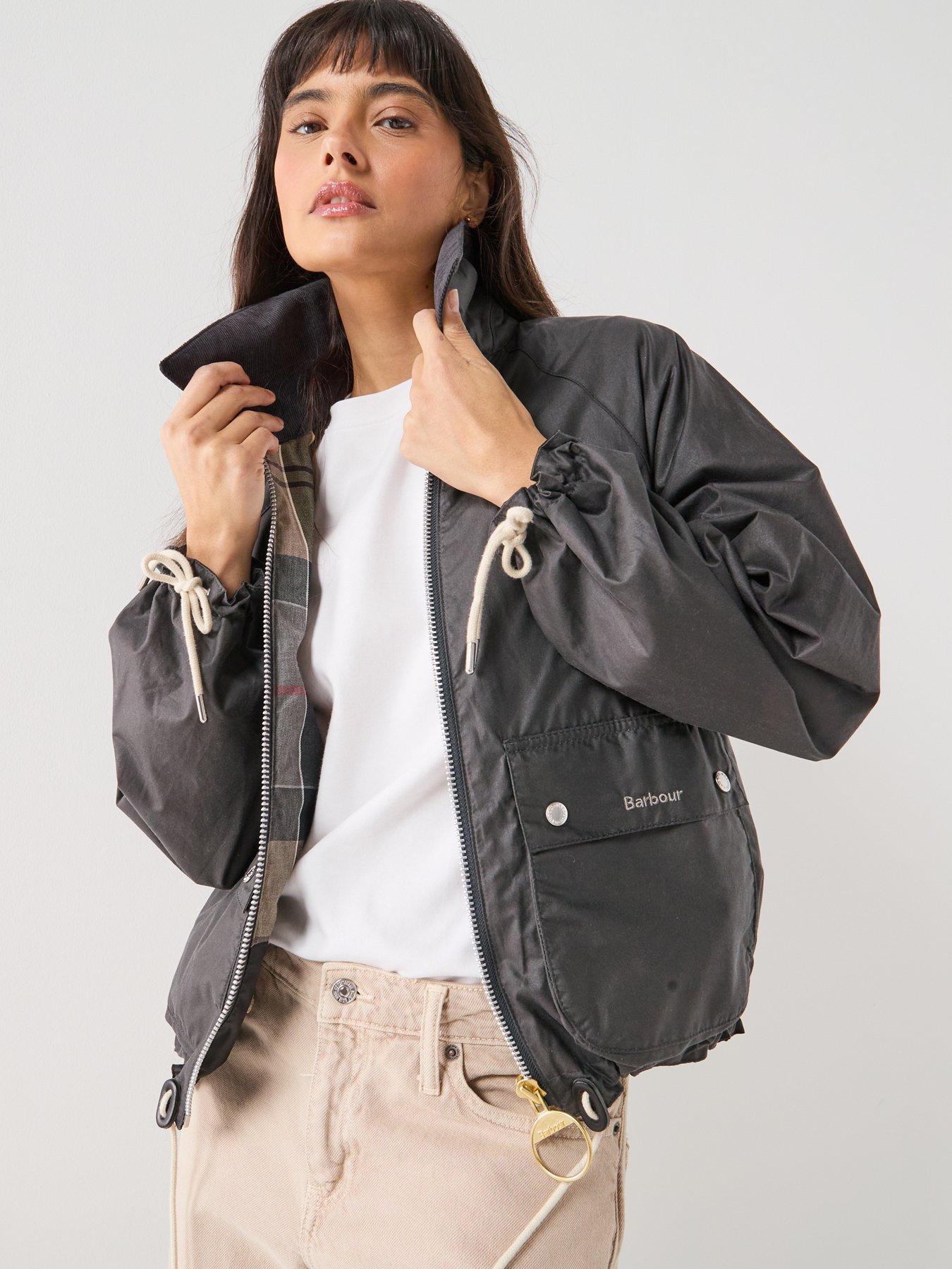 Image 4 of 6 of Barbour Marron Wax Jacket - Grey