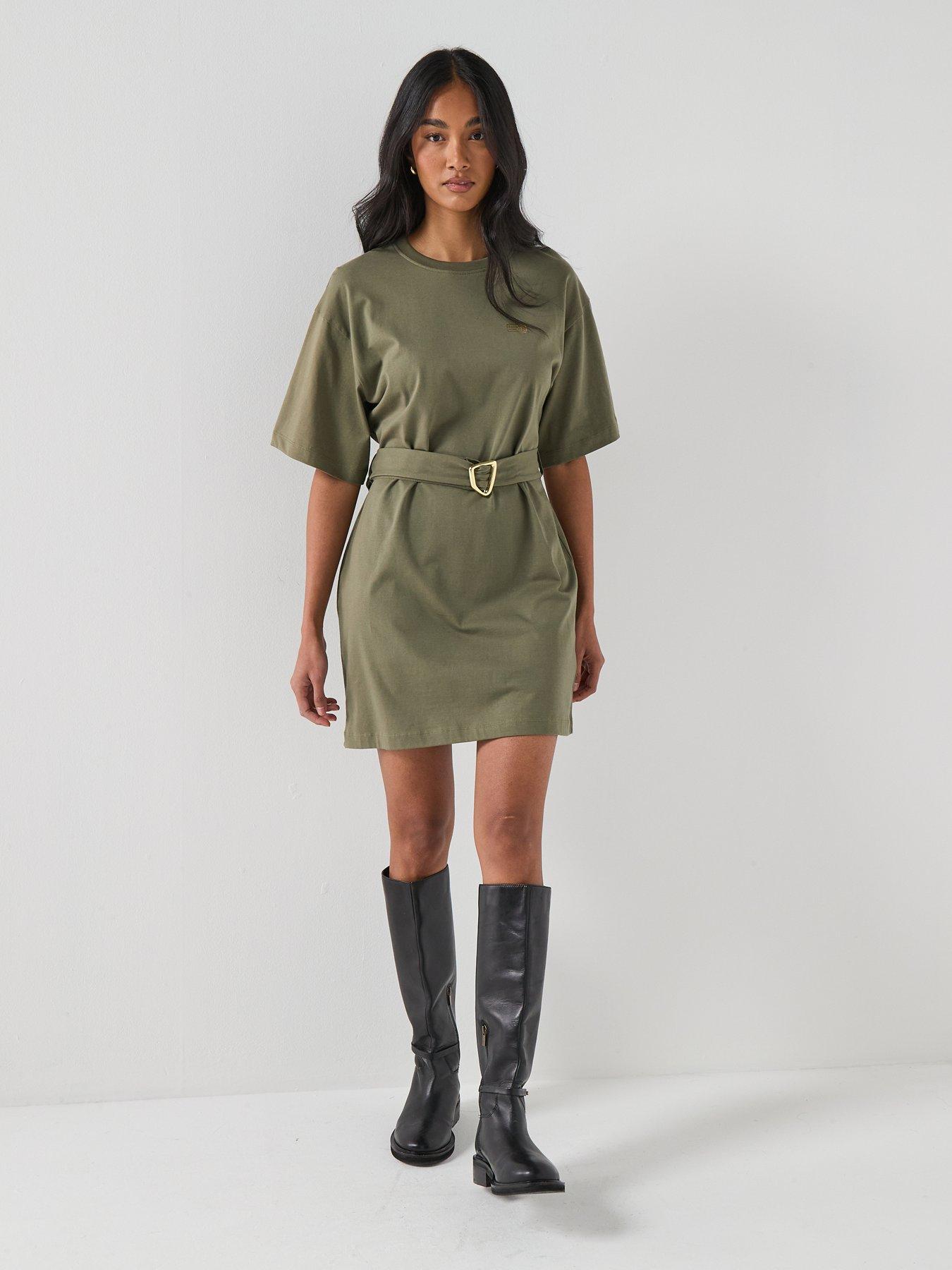 Barbour International BIntl Uma Mini Dress - Green | Very