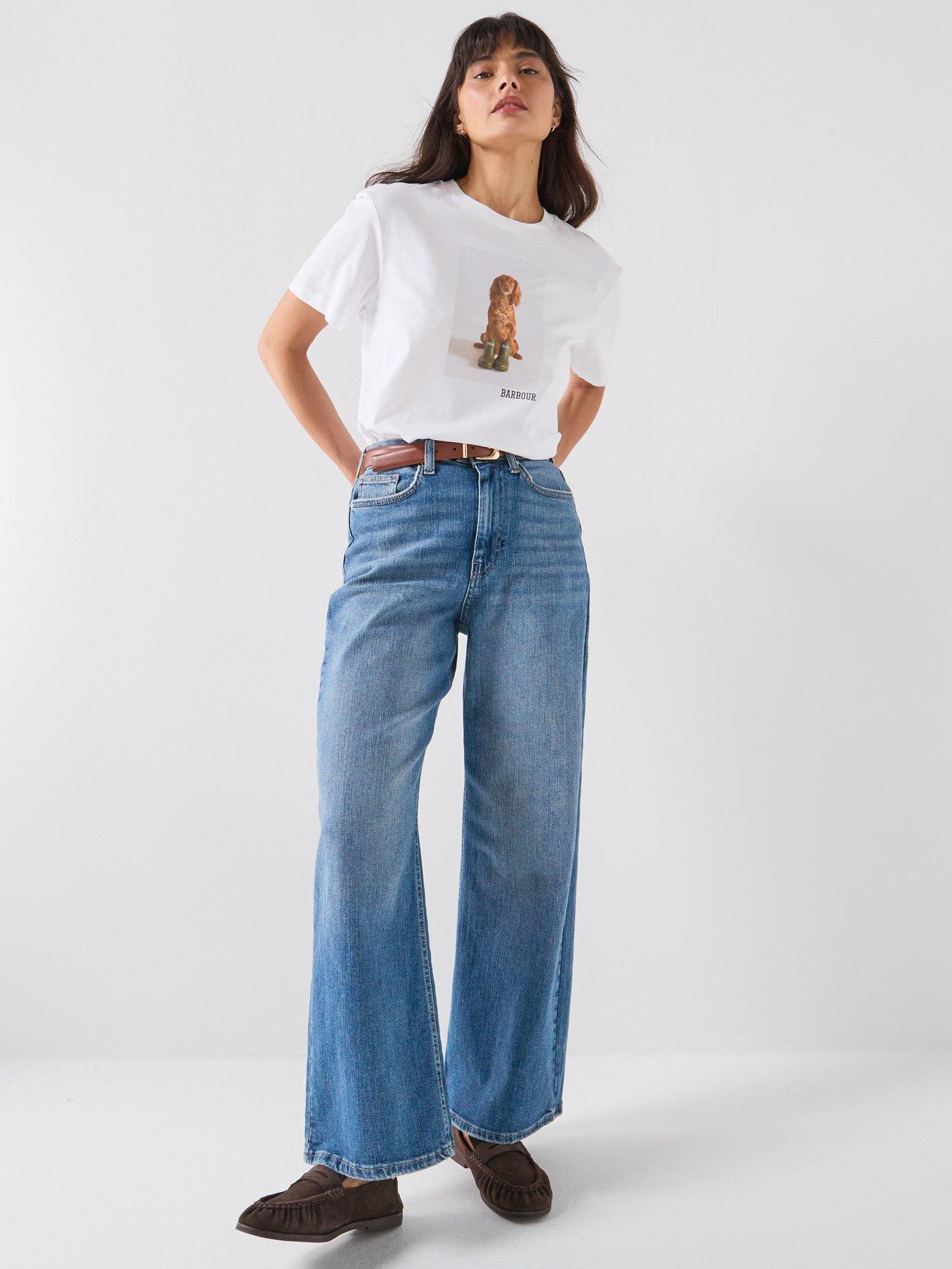 Image 3 of 4 of Barbour Bedale T-Shirt - White