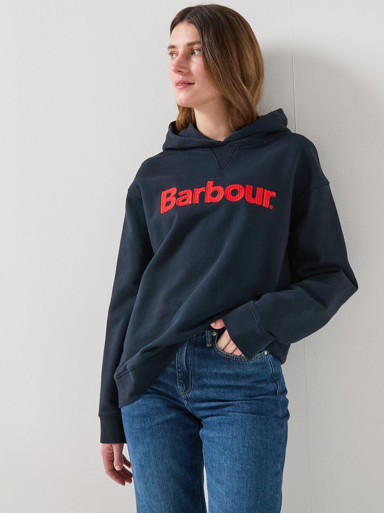 Image 1 of 5 of Barbour Hartland Hoodie - Navy
