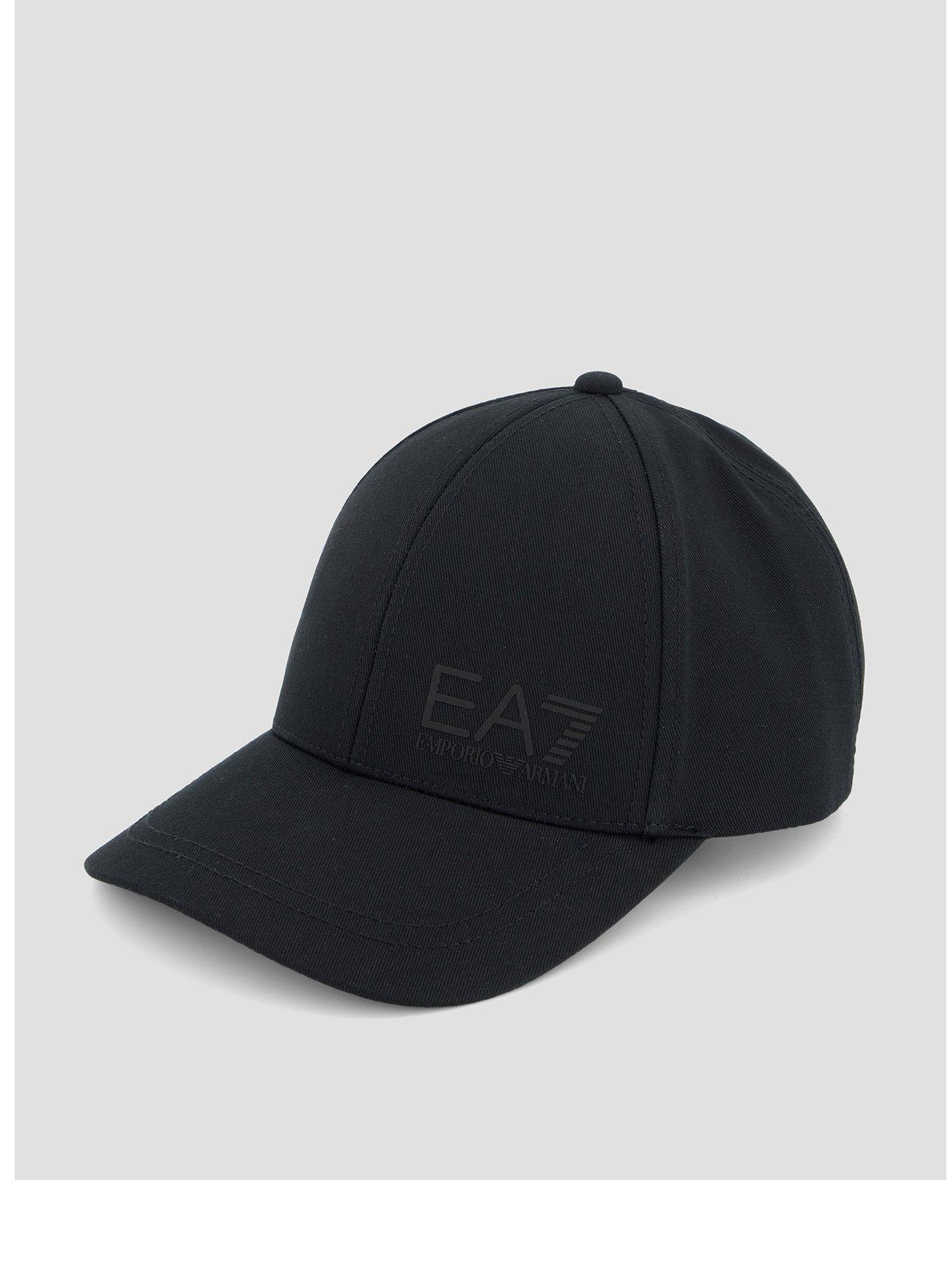 EA7 Emporio Armani Boys Train Core Id U Logo Cap - Black