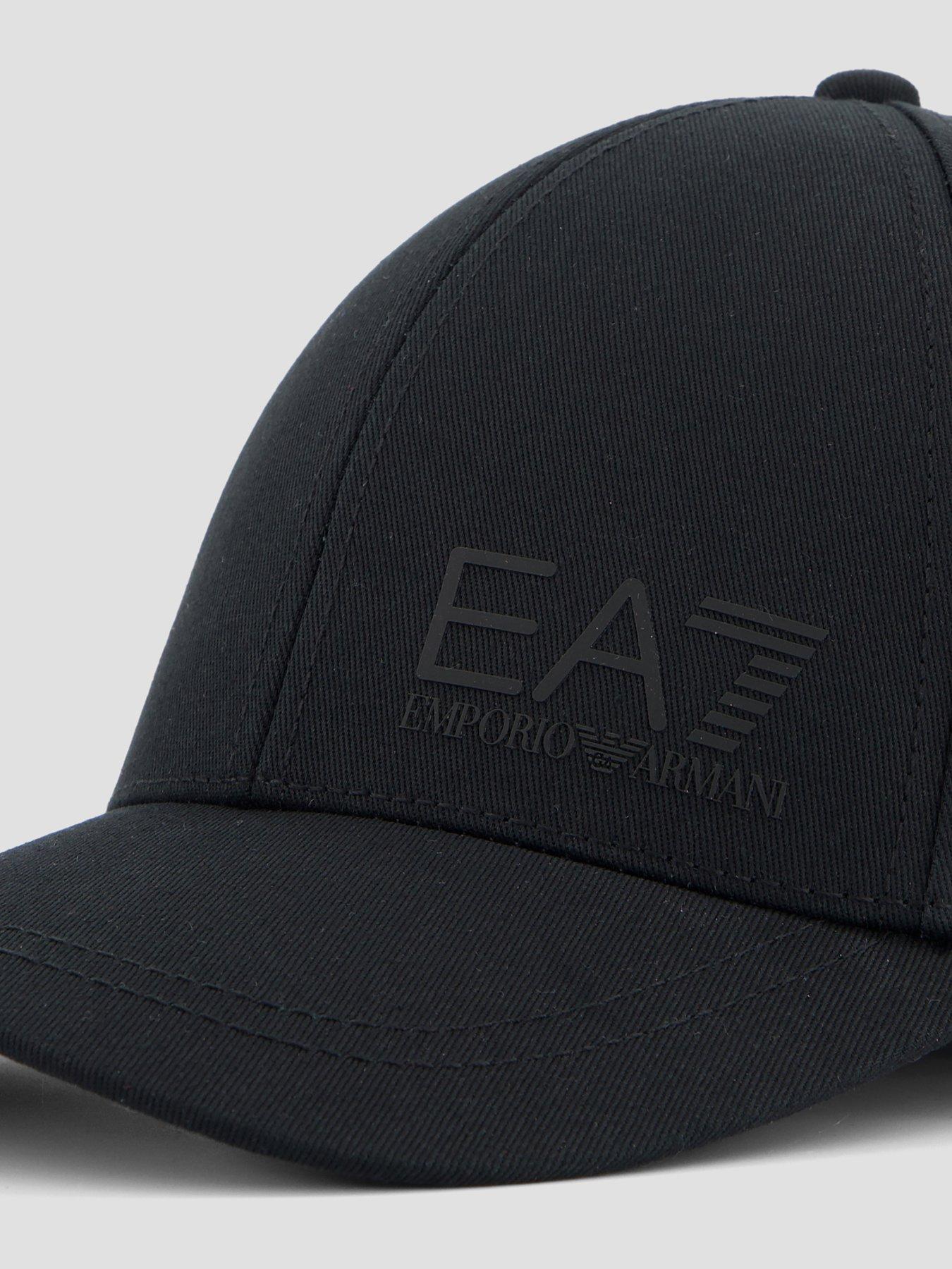 Image 3 of 4 of EA7 Emporio Armani Boys Train Core Id U Logo Cap - Black